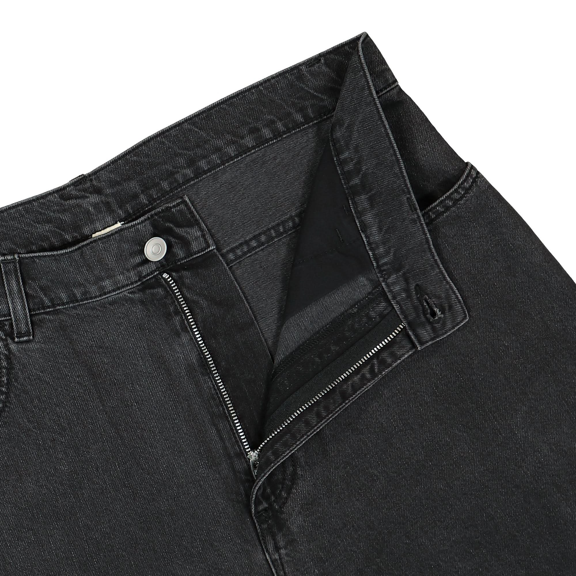 Wide Leg Jeans With Buckle - Image 4
