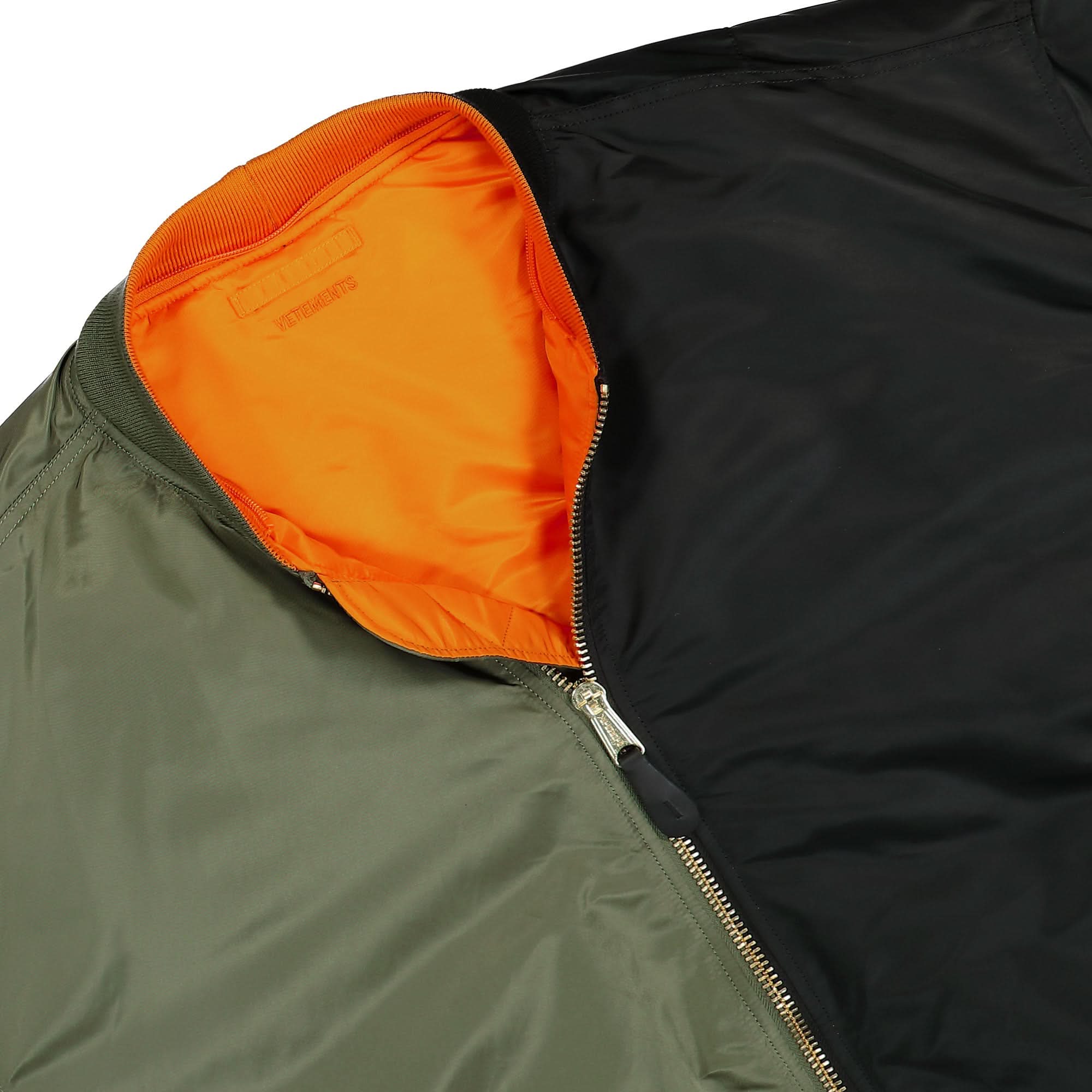 Split Hooded Bomber Jacket - Image 3