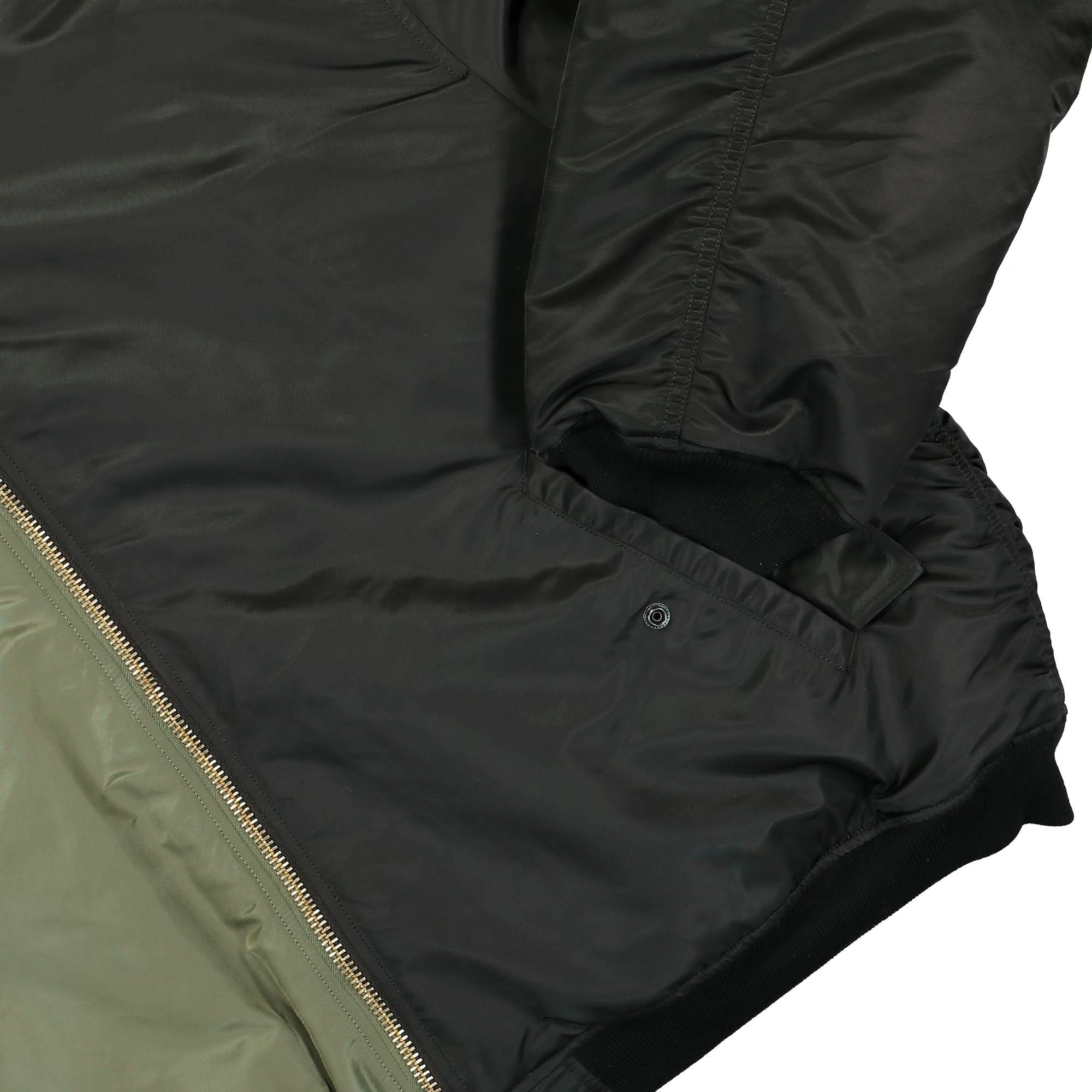 Split Hooded Bomber Jacket - Image 4
