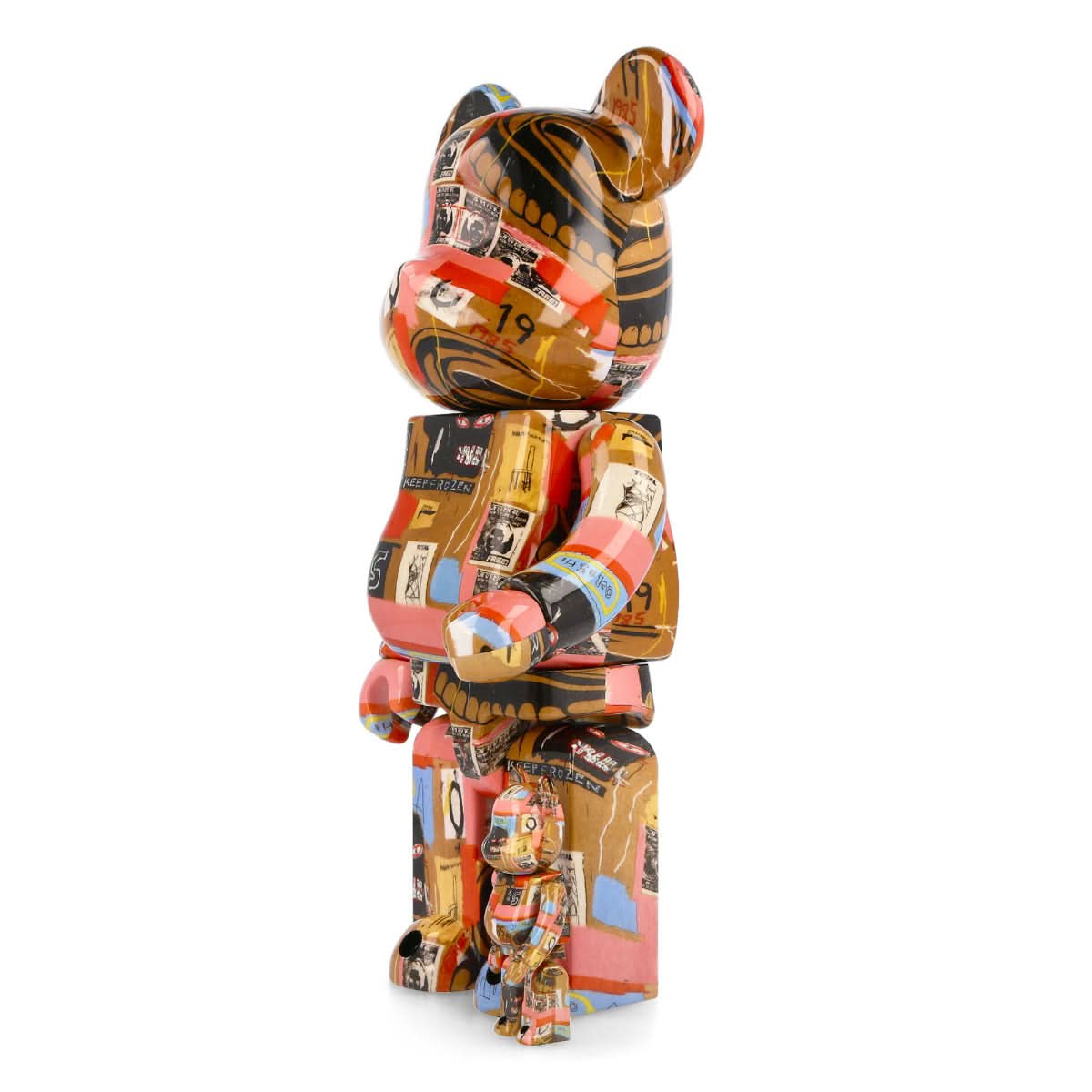 Be@rbrick Andy Warhol x Jean Michel Basquiat #2 400% + 100% - Image 3