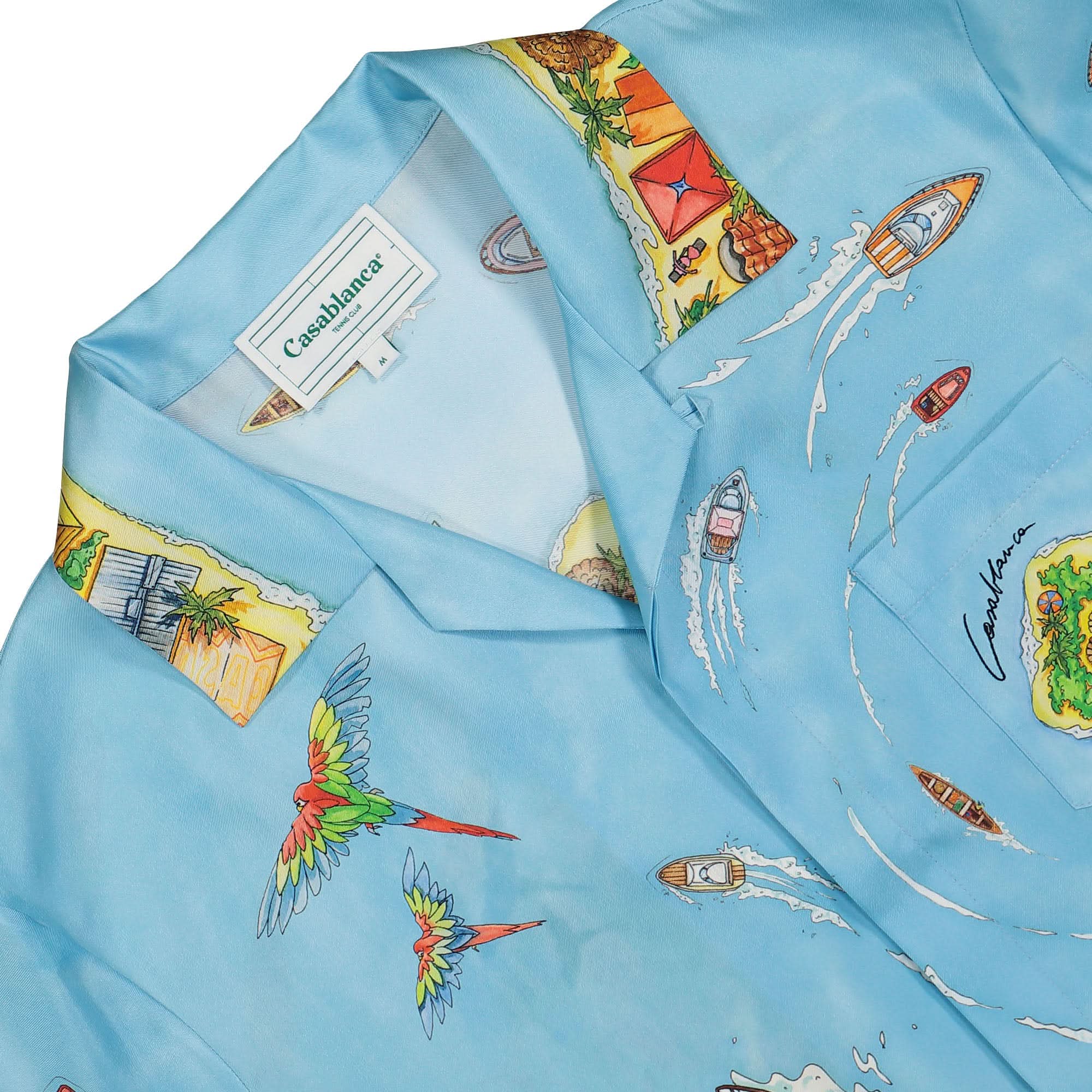 Cuban Collar Short Sleeve Shirt - Image 4