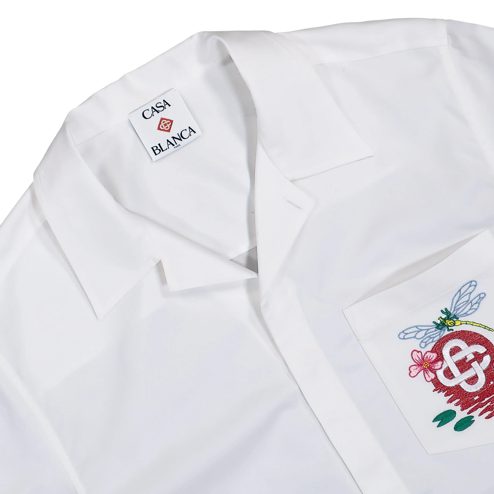 Embroidered Monogram Short Sleeve Shirt - Image 3