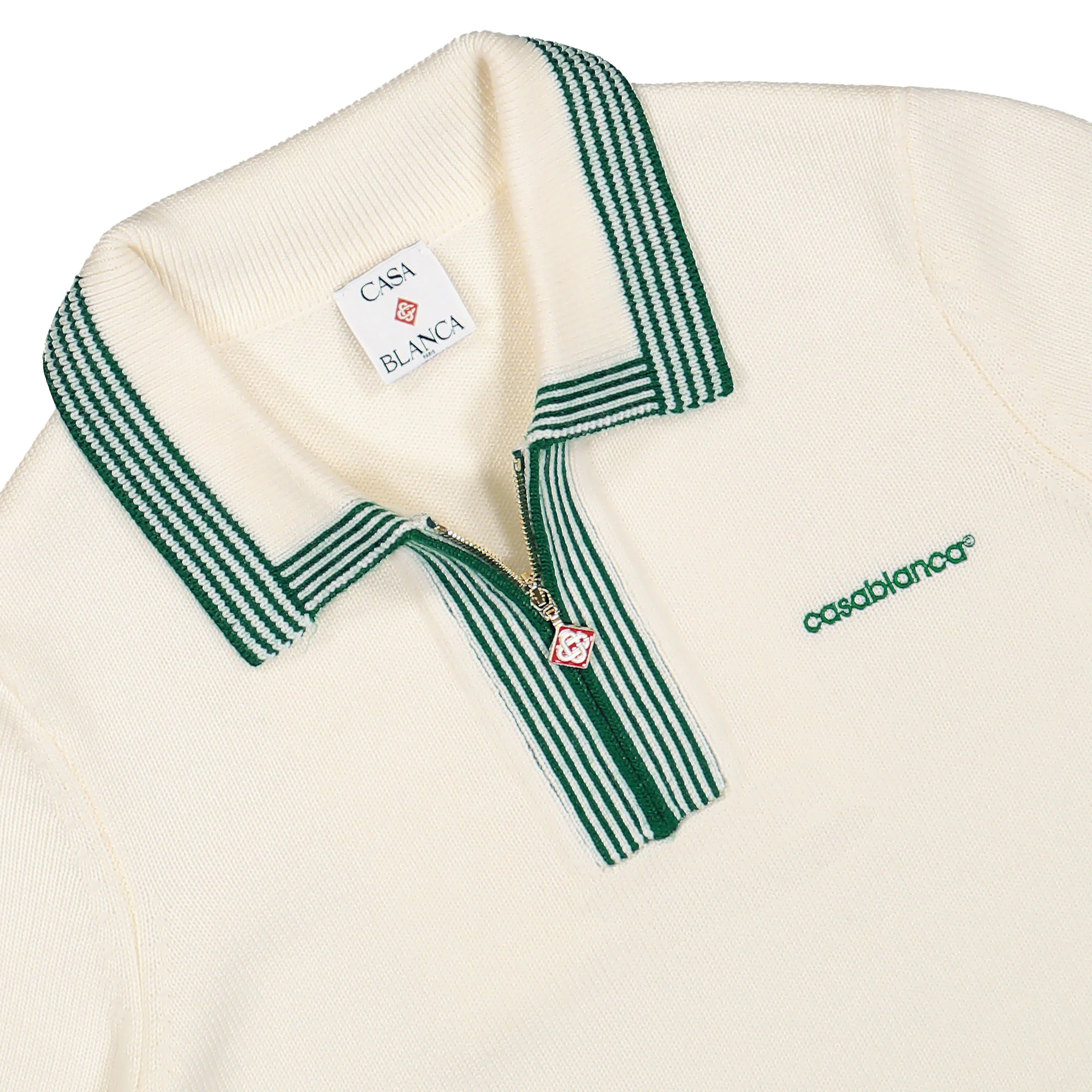 Knit Tennis Polo Shirt - Image 3