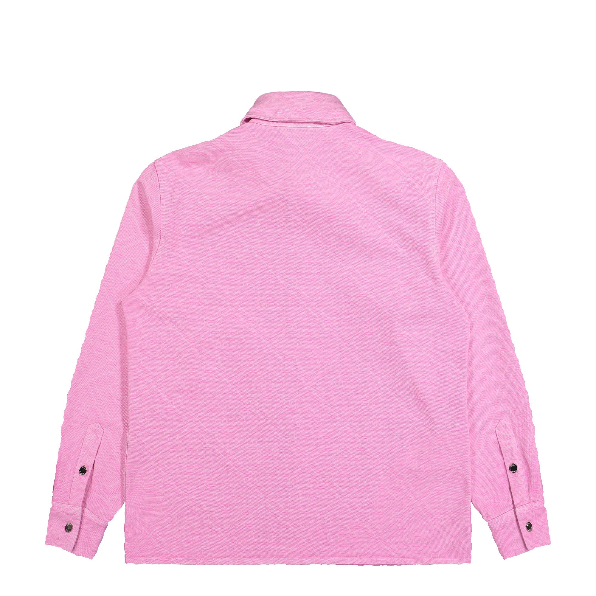 Laser Monogram Oversized Denim Shirt - Image 2
