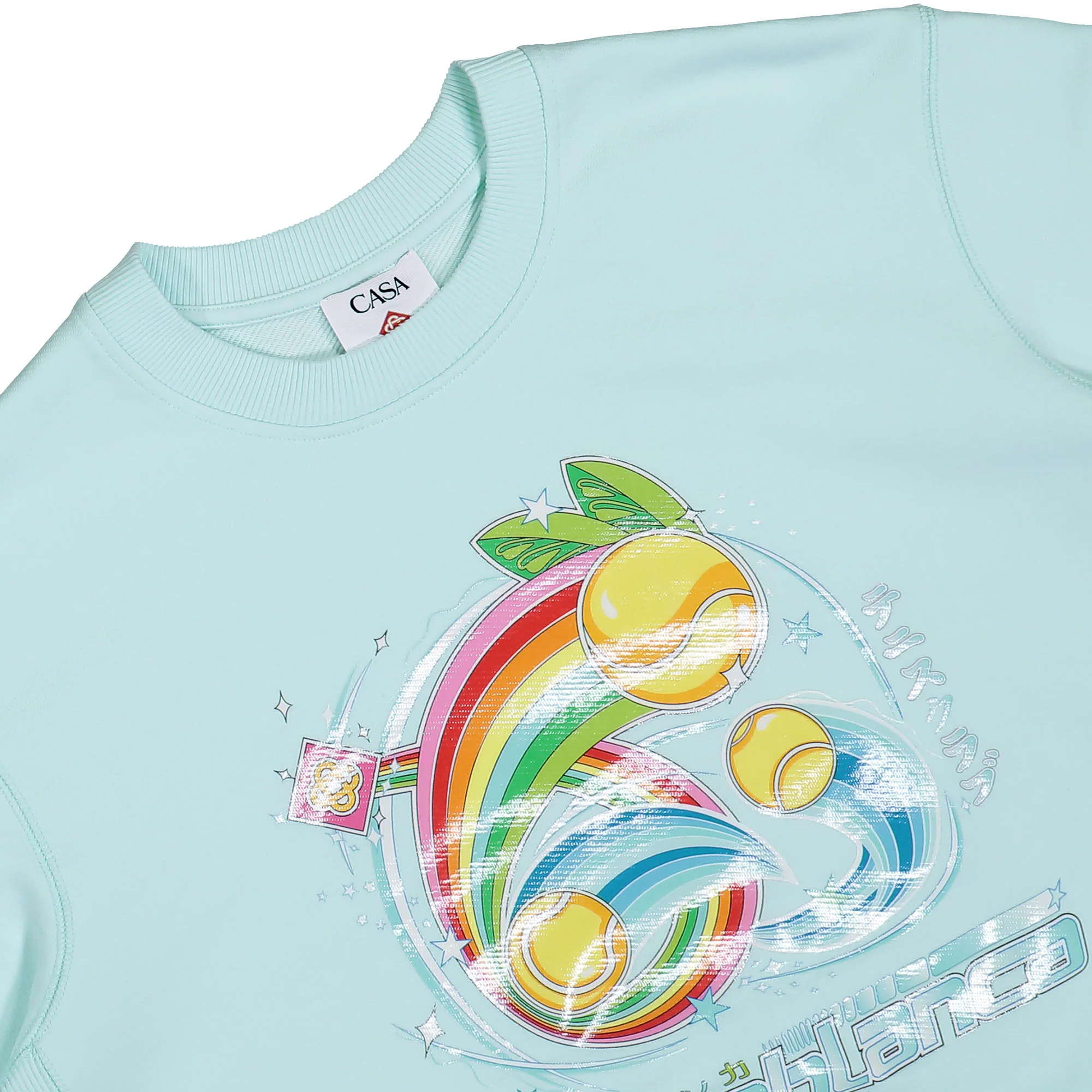 Manga Tennis Ball Printed Sweatshirt - Image 3