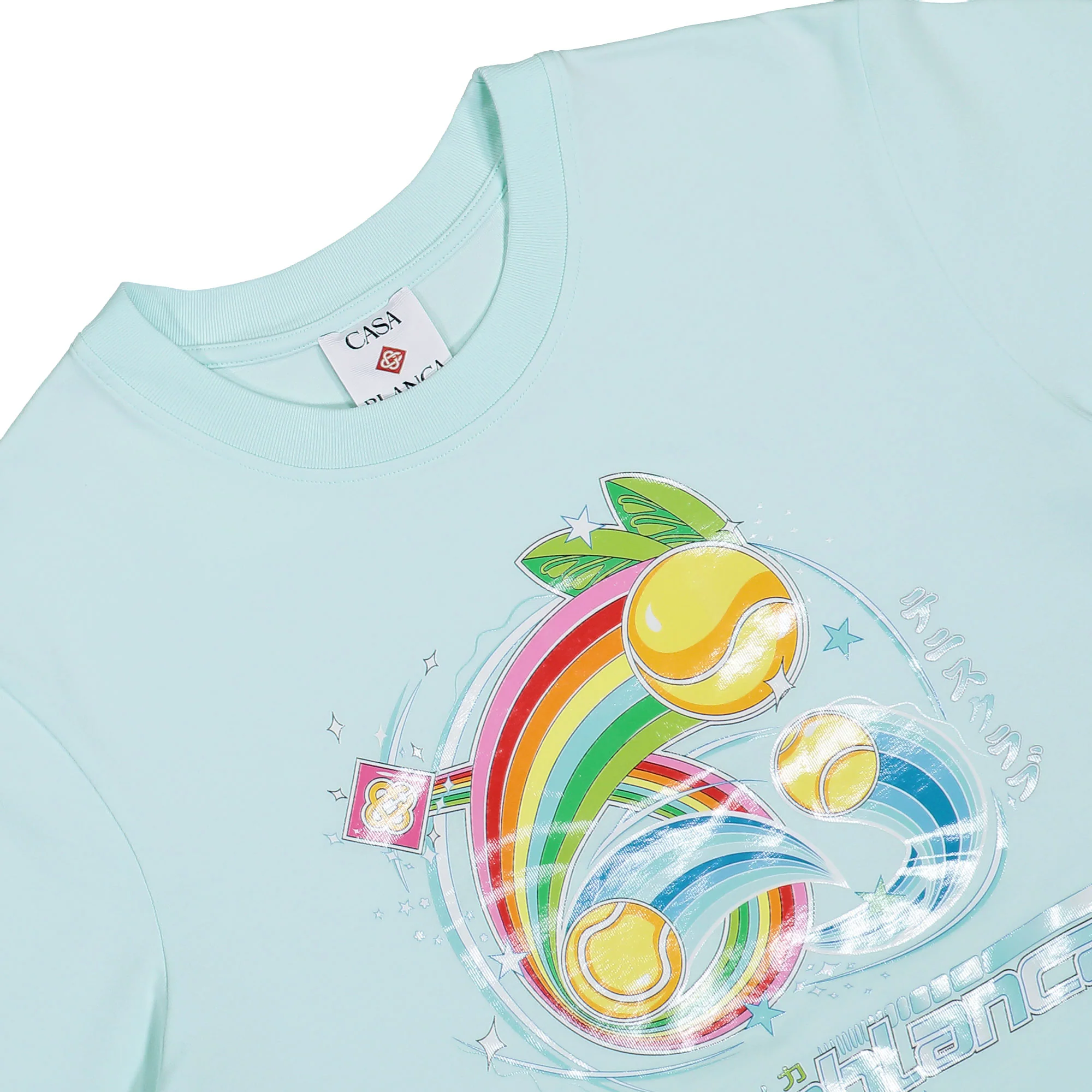 Manga Tennis Ball Printed T-Shirt - Image 3