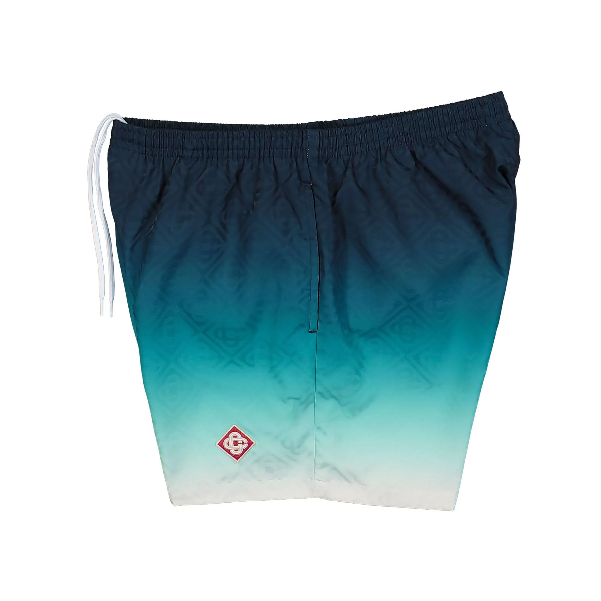 Mens Printed Jacquard Swim Shorts - Image 3