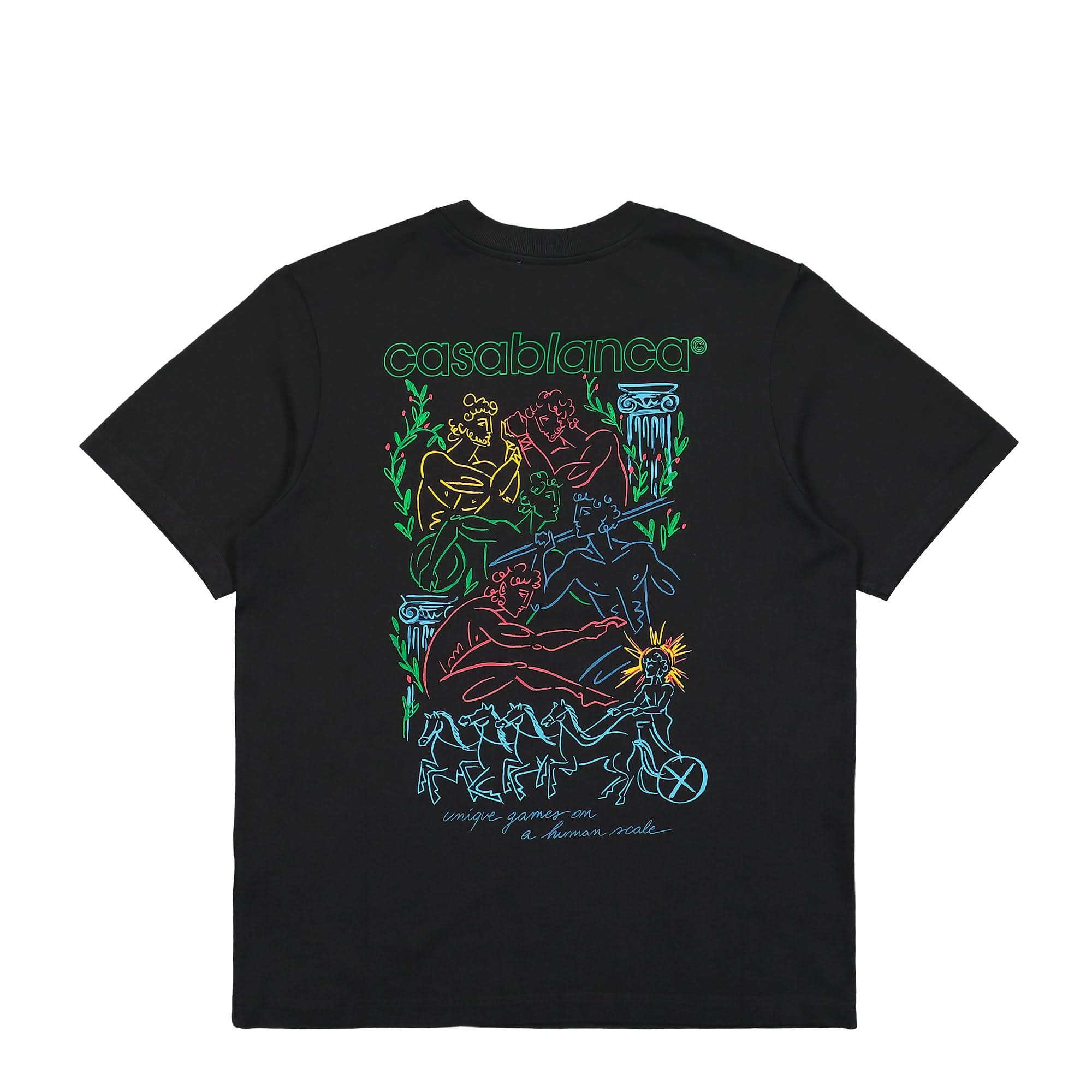 Pentathlon Screen Printed T-Shirt - Image 2