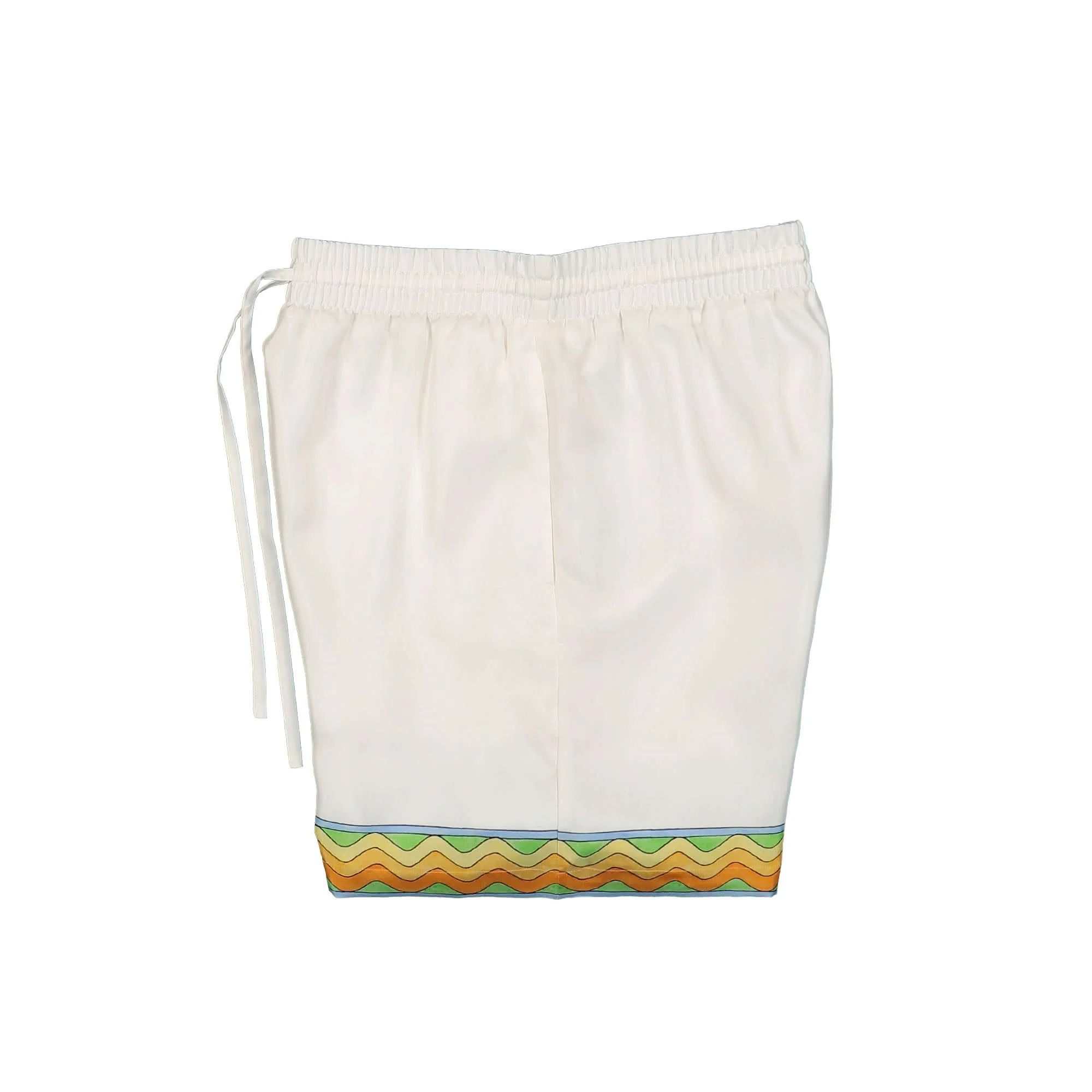 Silk Shorts With Drawstrings - Image 3