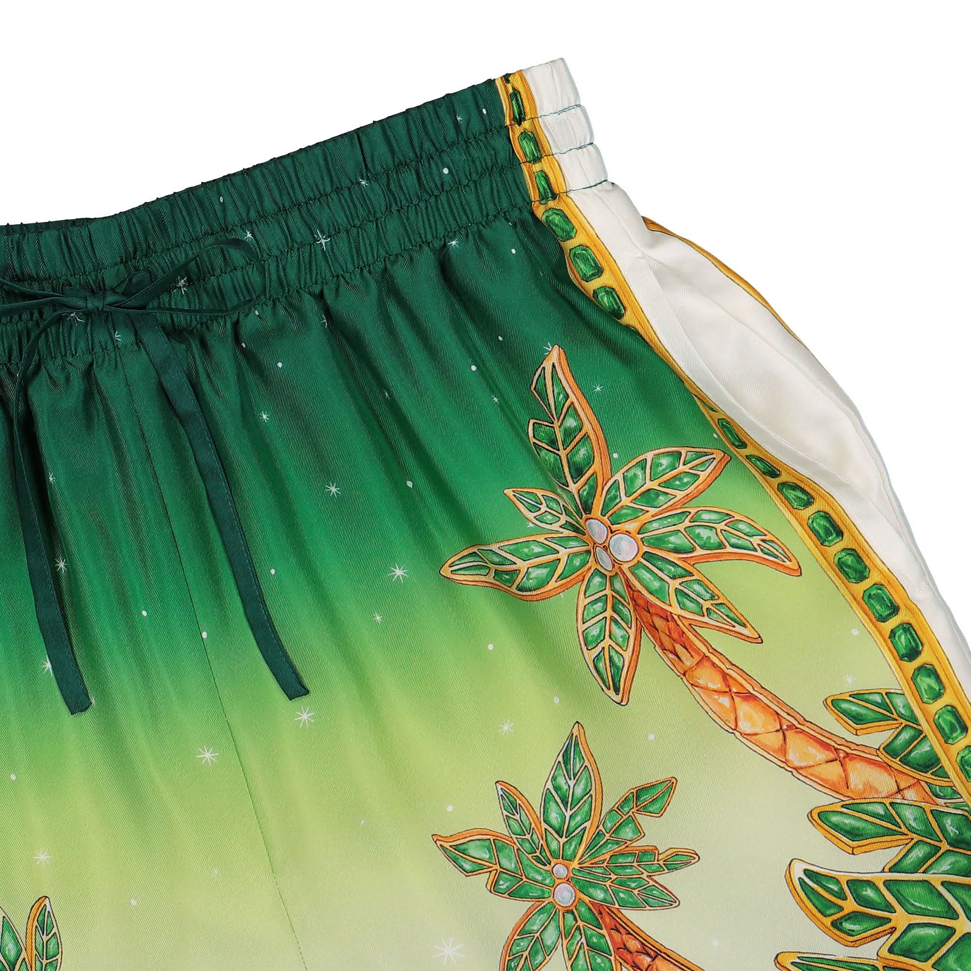 Silk Shorts With Drawstrings - Image 4