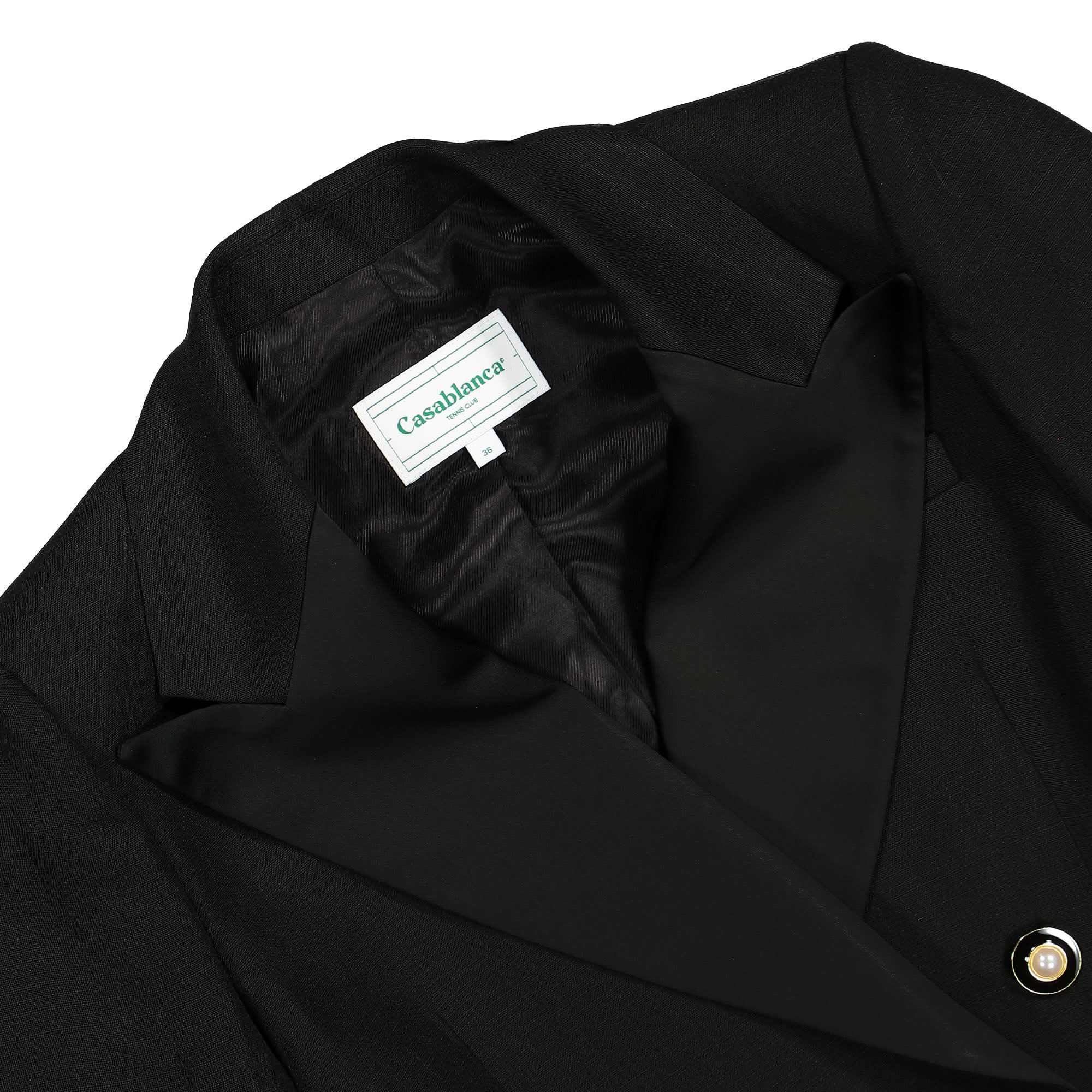 Silk Tuxedo Jacket - Image 3