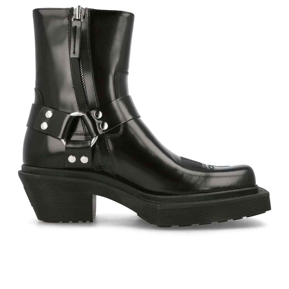 Cowboy Harness Ankle Boots - Image 2