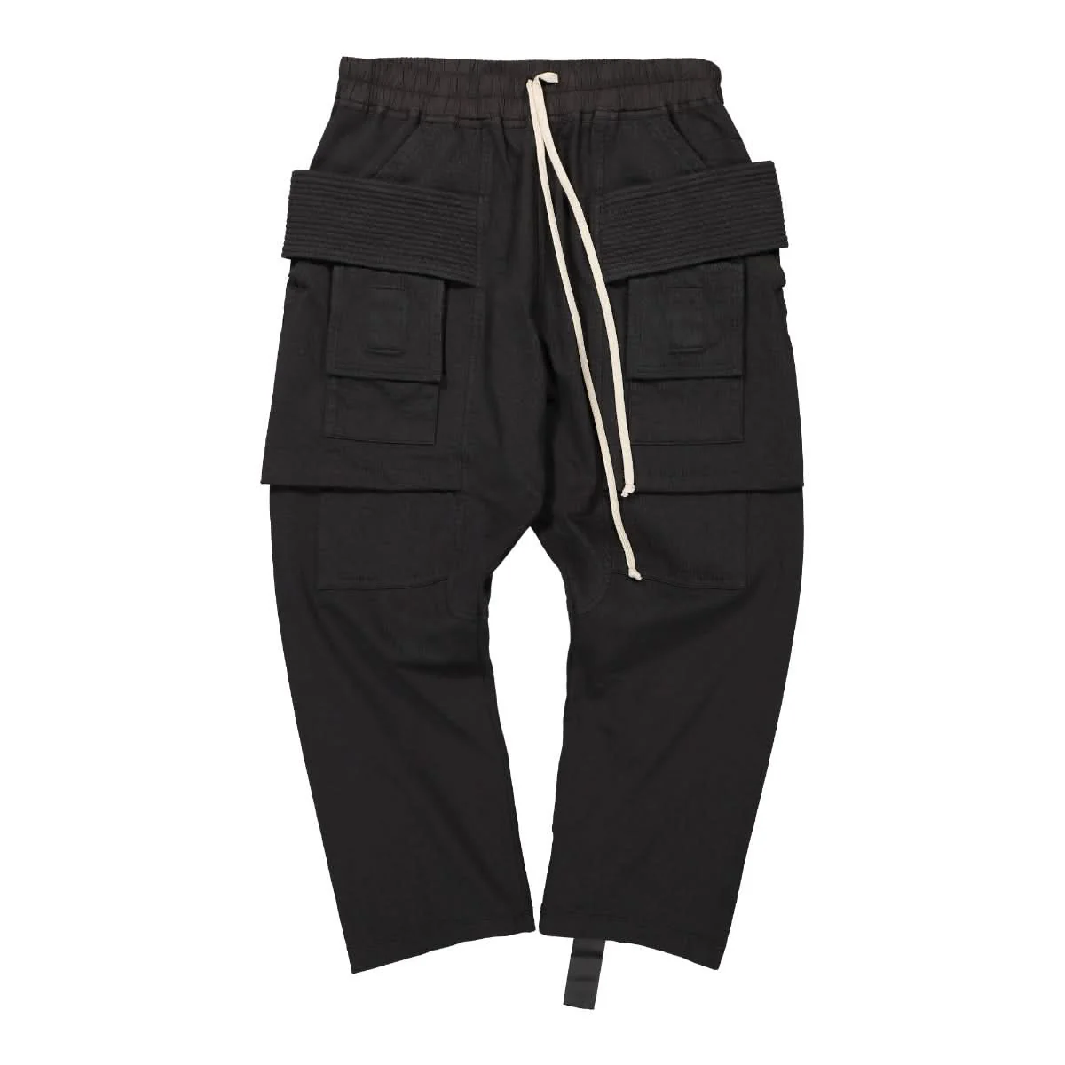 Creatch Cargo Cropped Drawstring Pants