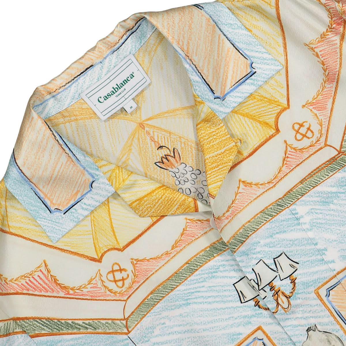 Cuban Collar Long Sleeve Shirt - Image 3