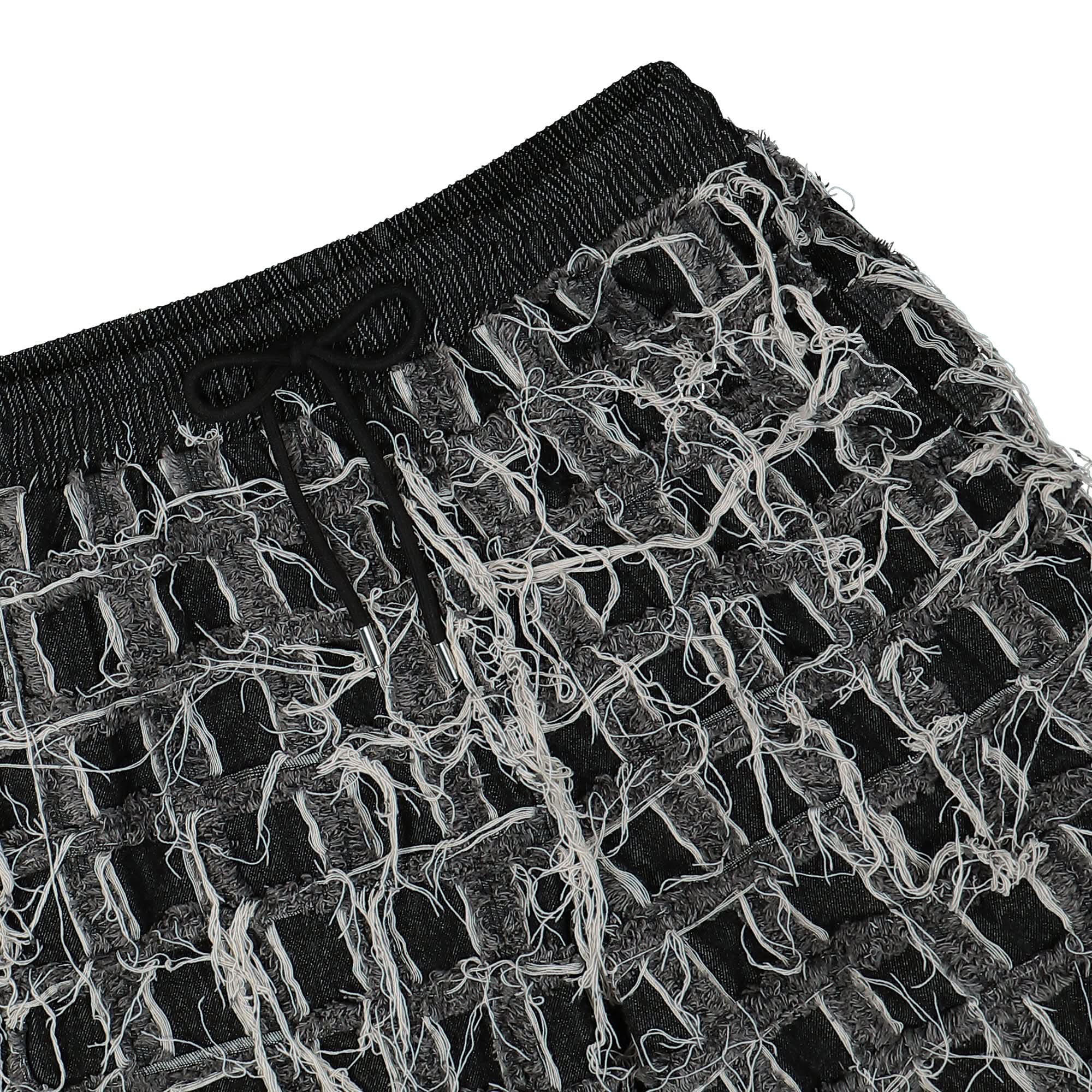 Denim Patchwork Track Pants - Image 4