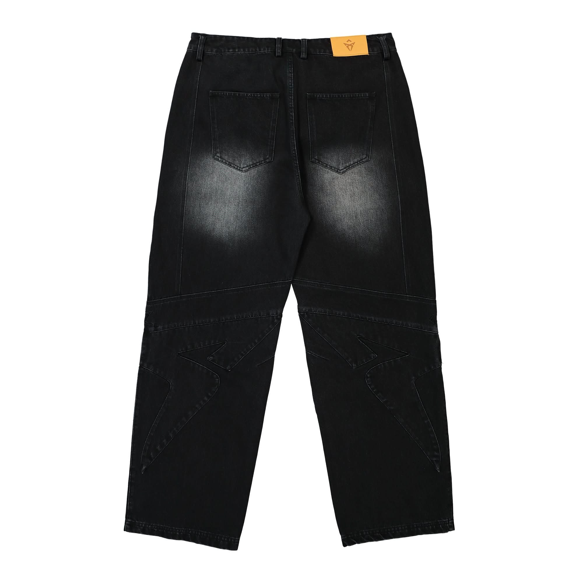 Washed Panelled Denim - Image 2