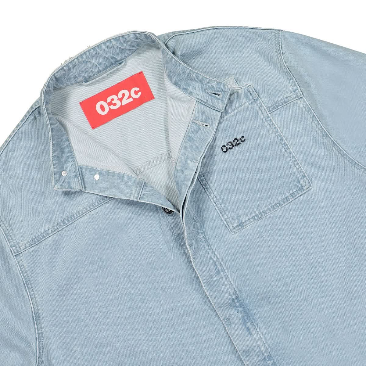 'Double Shift' Patchwork Denim Jacket - Image 4
