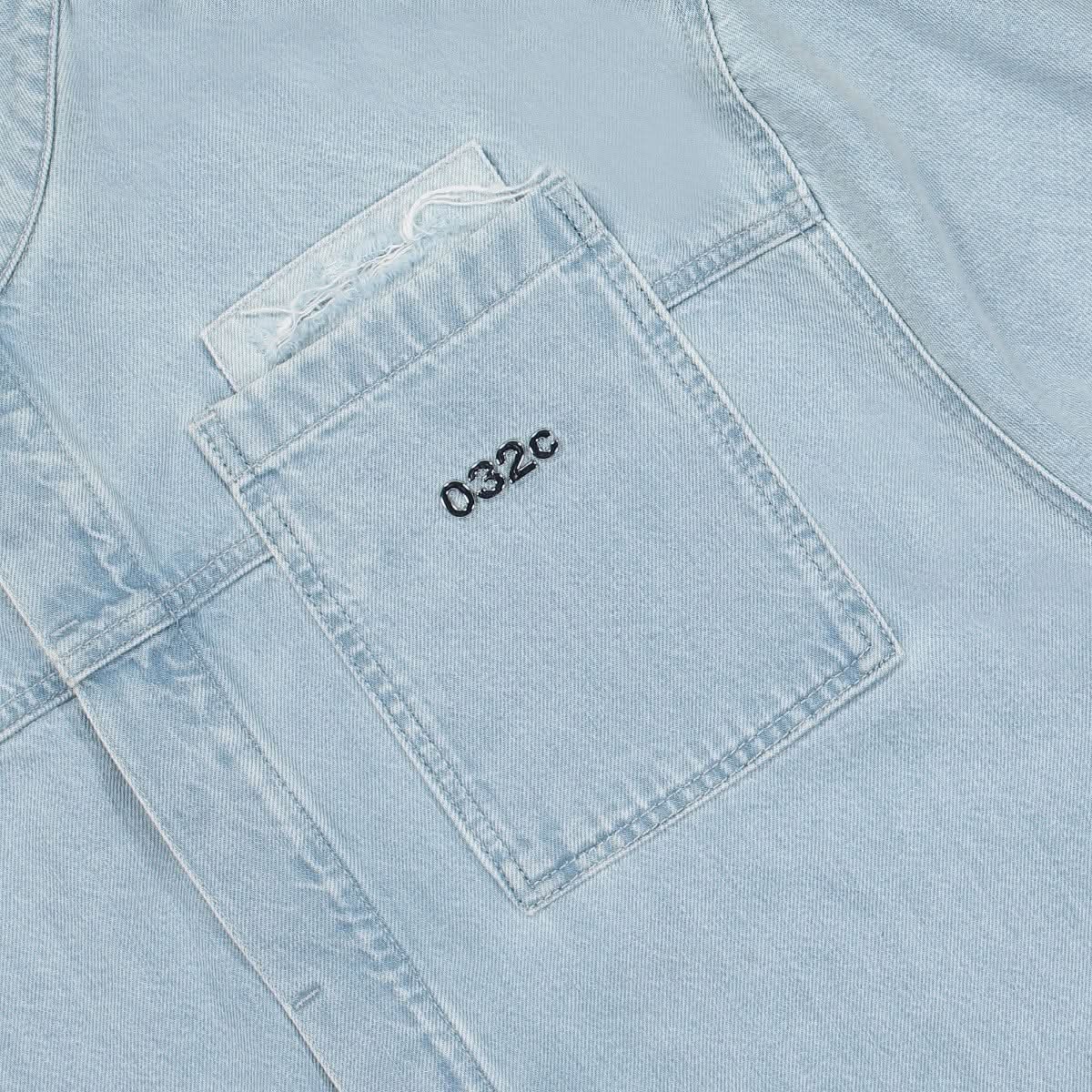 'Double Shift' Patchwork Denim Jacket - Image 5