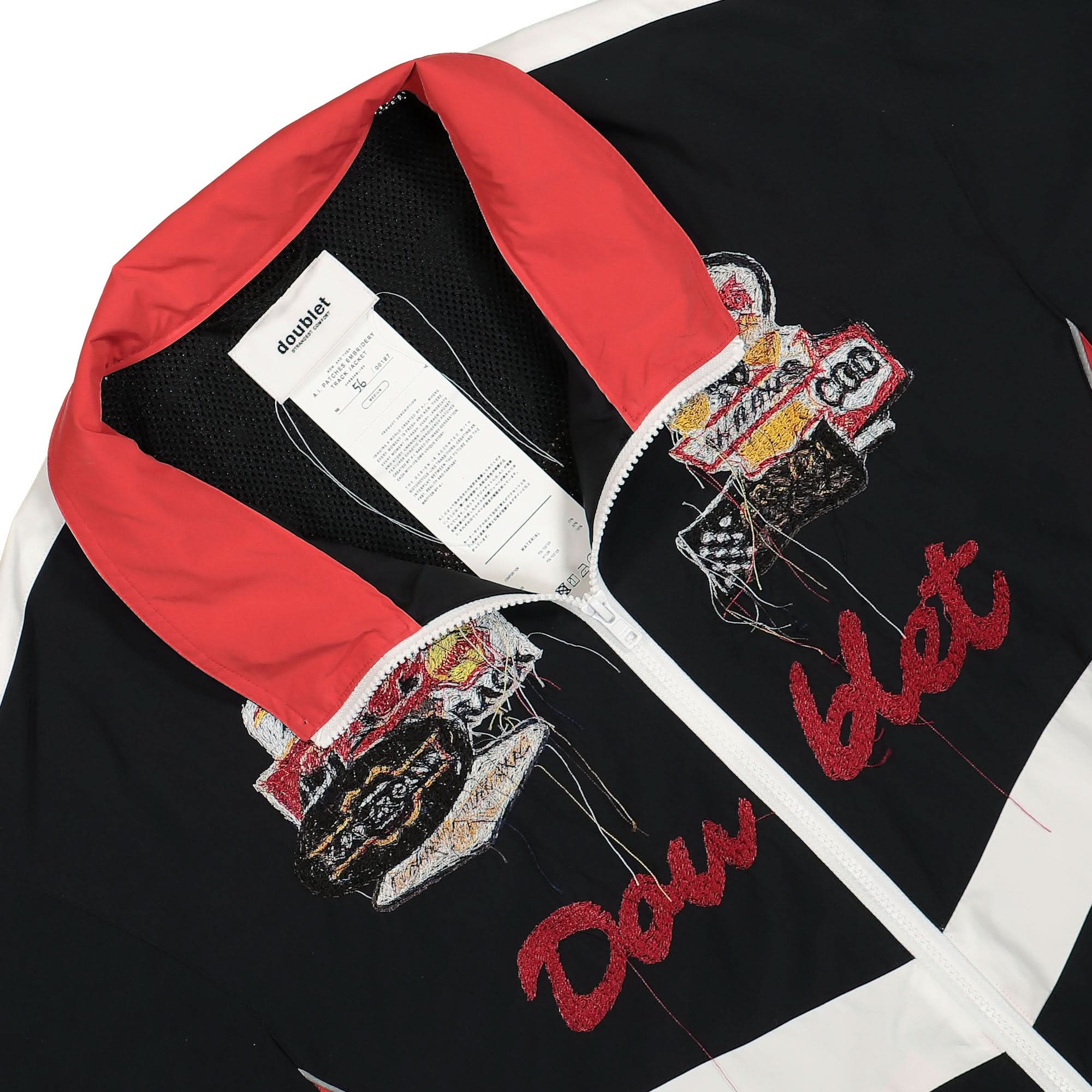 A.I. Patches Embroidery Track Jacket - Image 3