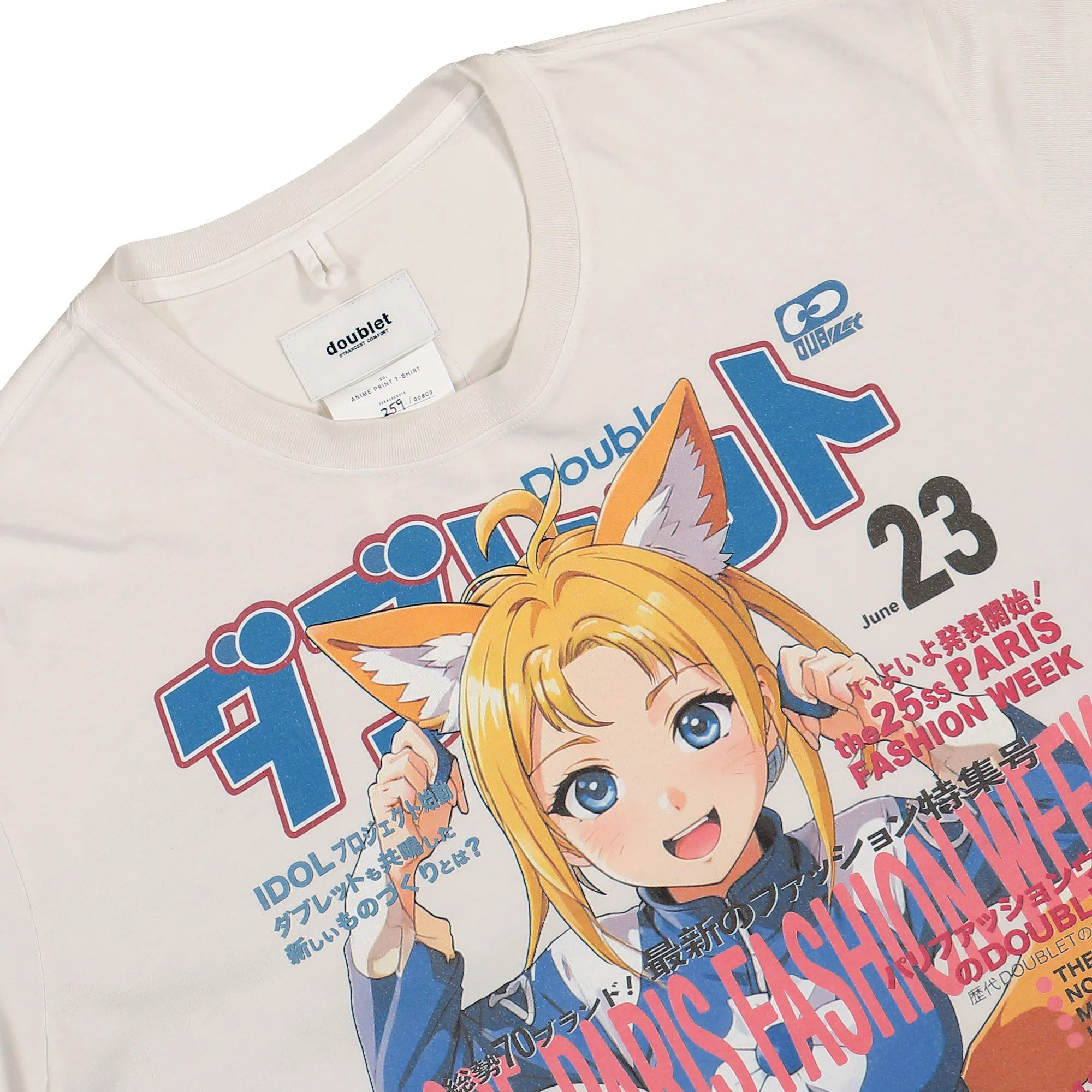 Anime Print T-Shirt - Image 4