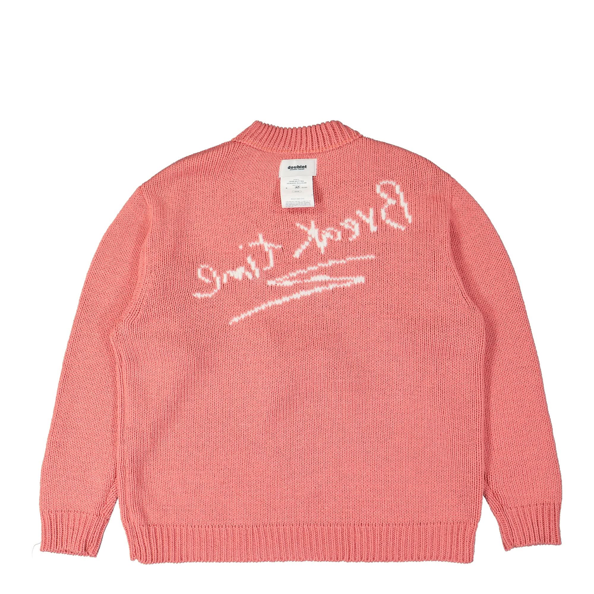 Hand-Knitted Jacquard Pullover - Image 2