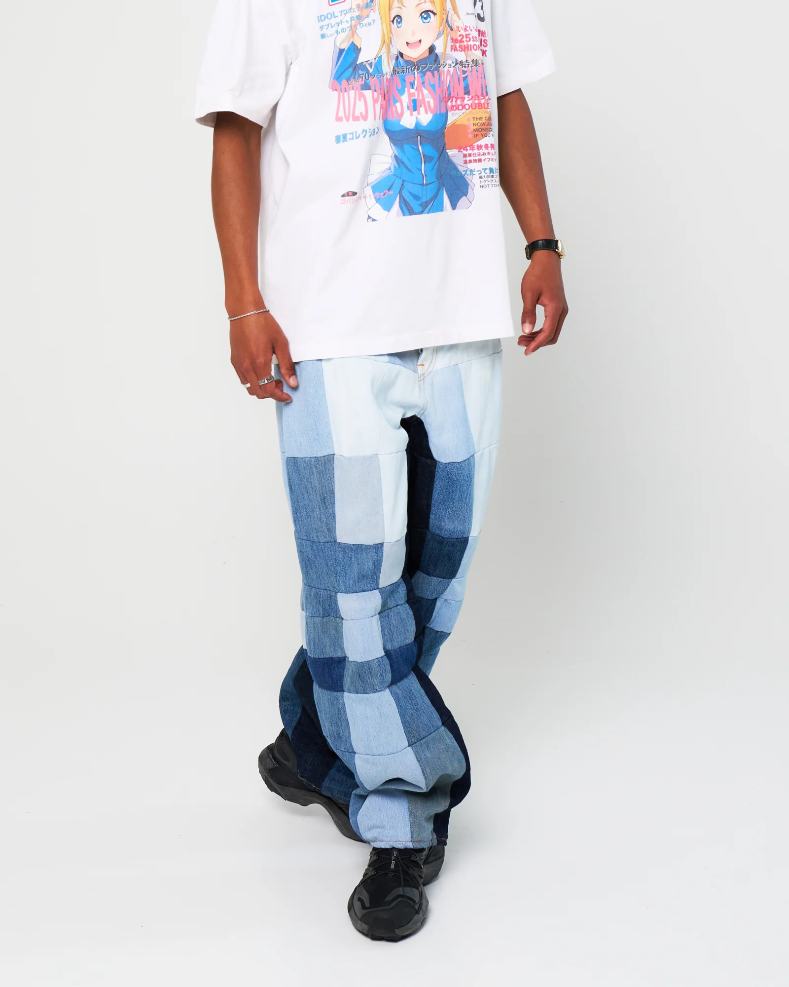 Low Polygon Upcycle Denim - Image 2