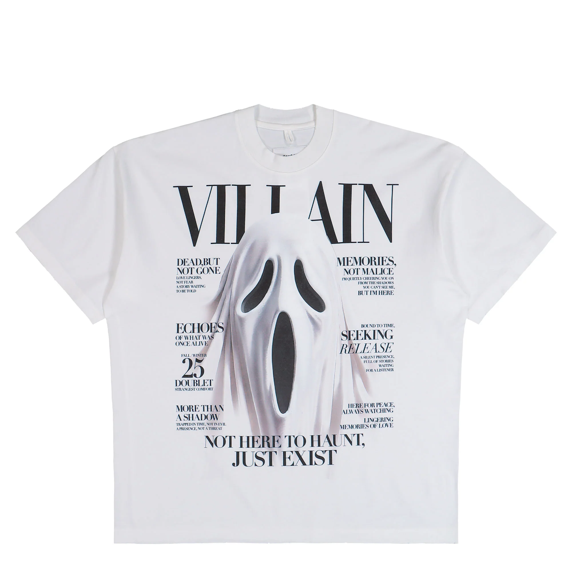 Villain Cover Print T-Shirt