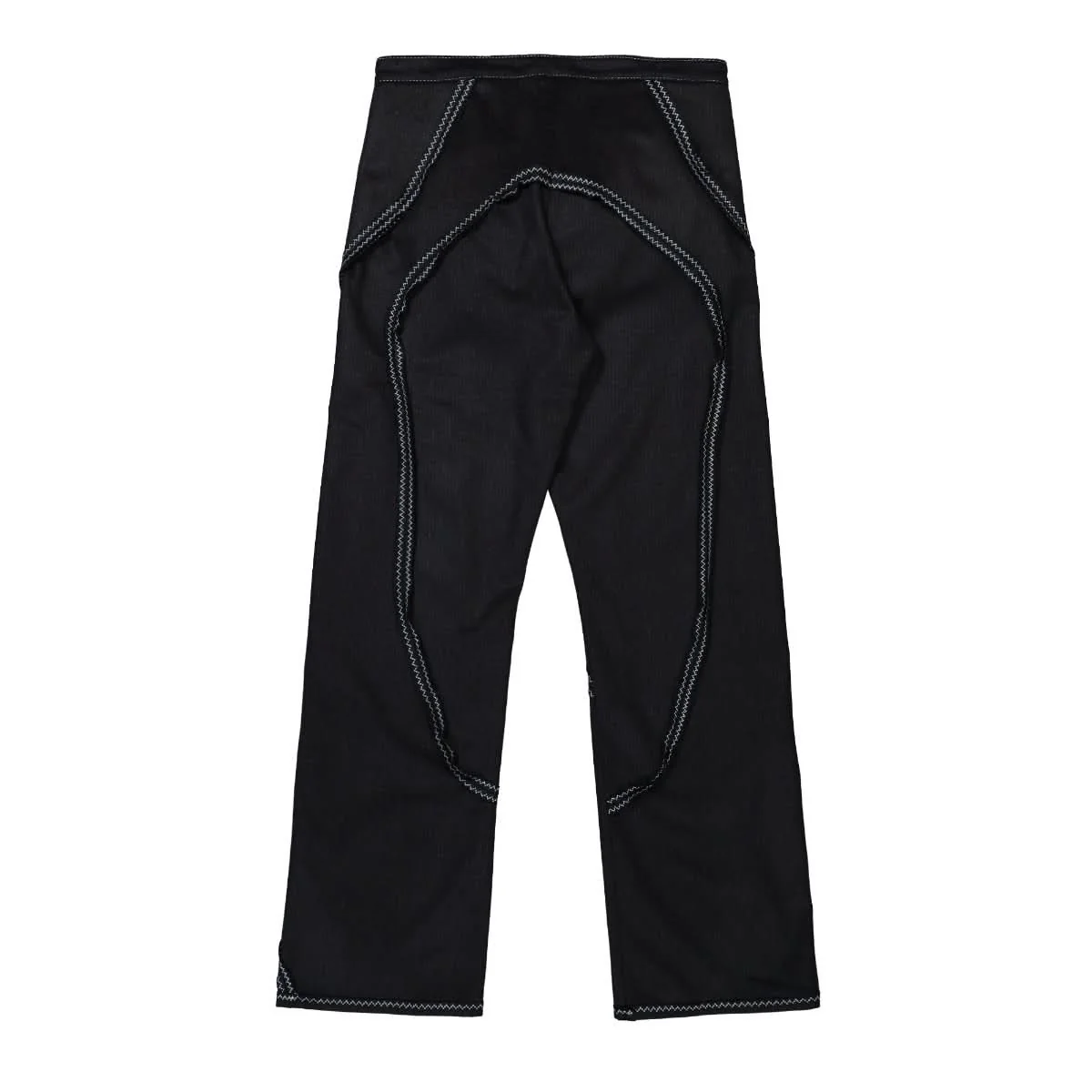 Embroidered Panel Pants - Image 2