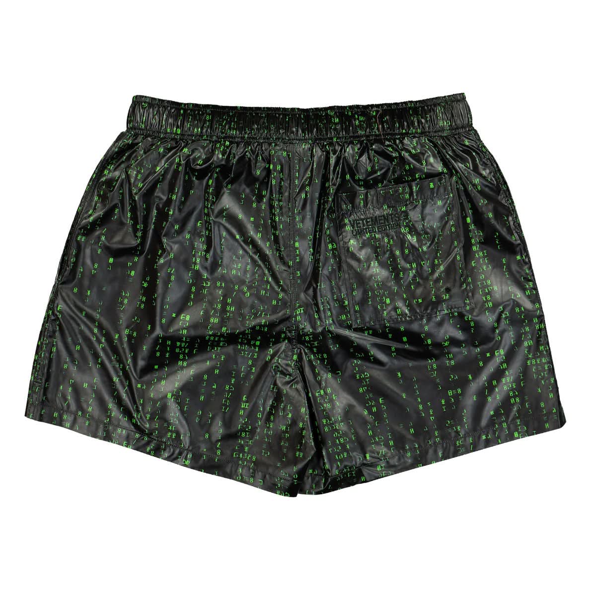 Green Code Swim Shorts - Image 2