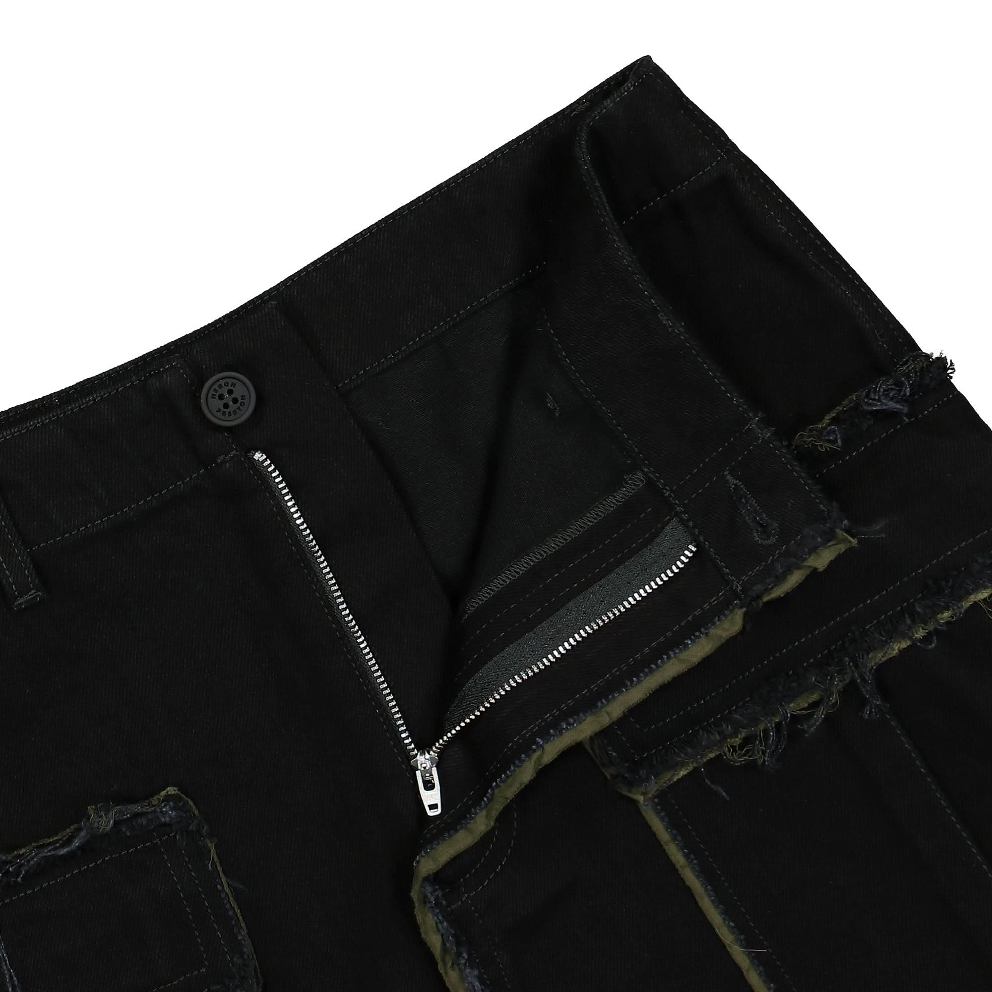 Rebuilt Denim Cargo Skirt - Image 3