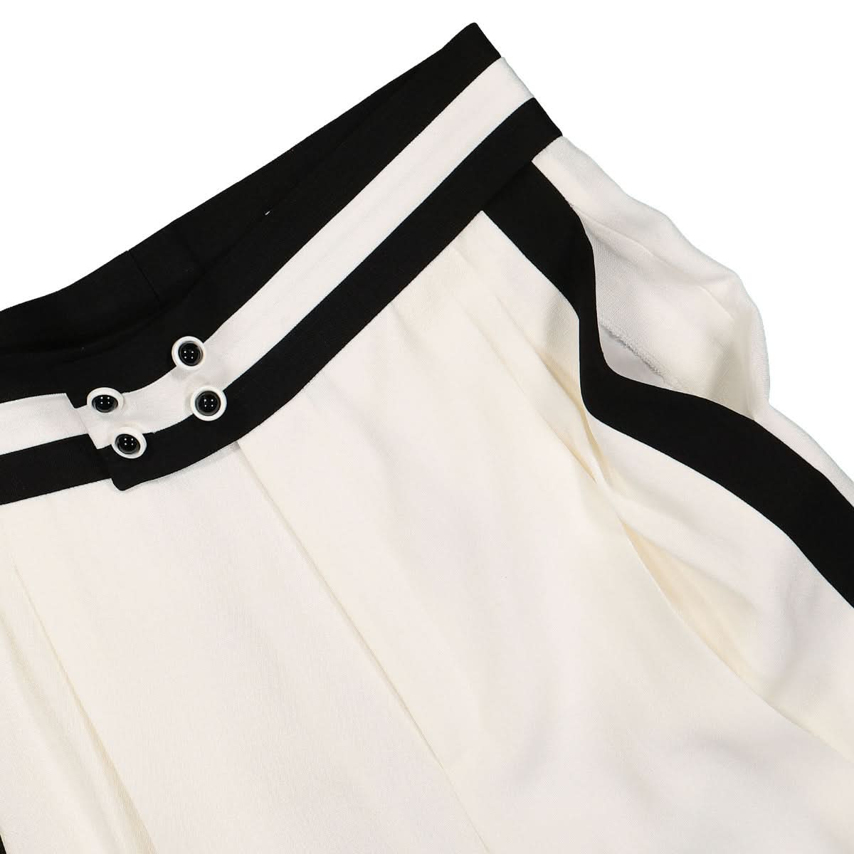 High Waisted Cummerbund Trousers - Image 4
