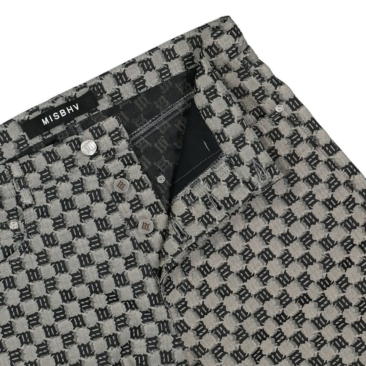 Jacquard Canvas Monogram Shorts - Image 4