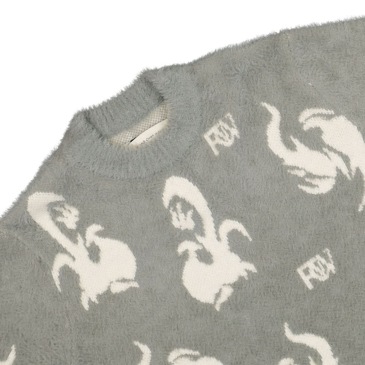 Jacquard Pullover Sweater - Image 3
