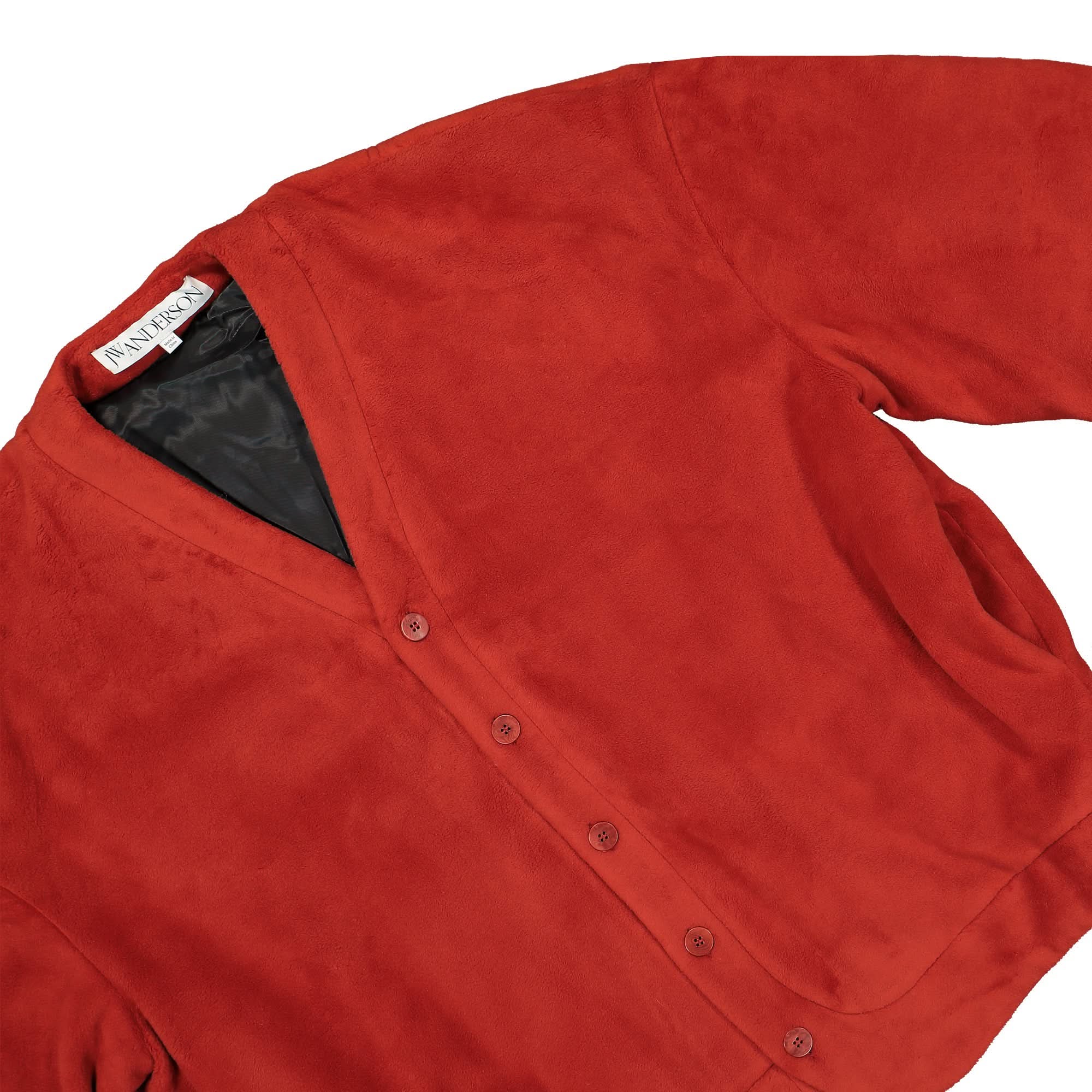 Oversized V-Neck Cardigan - Image 4