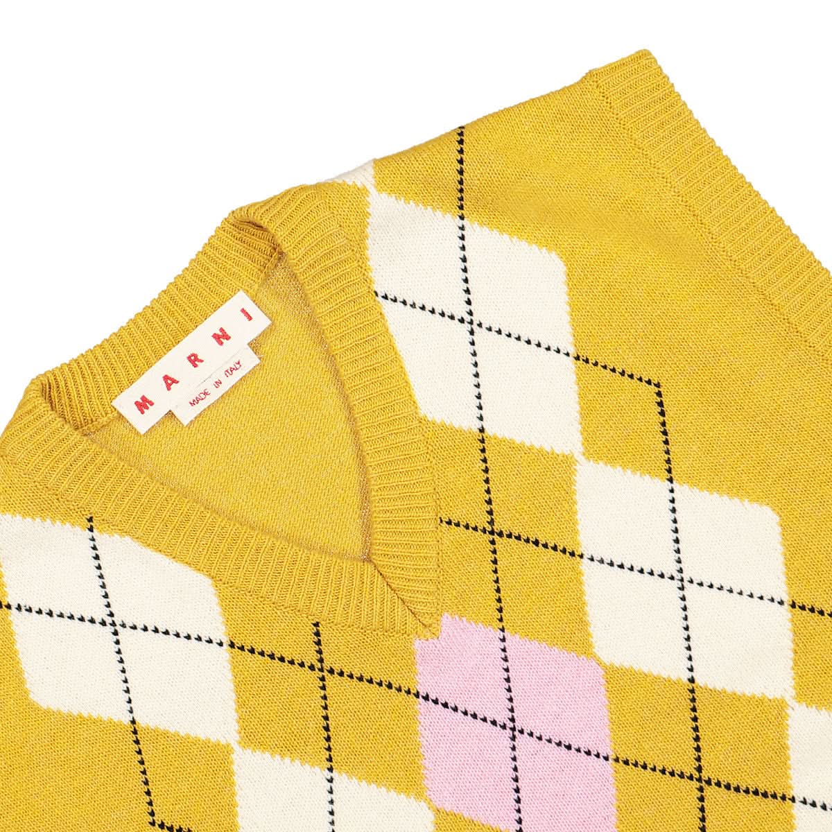 Knitted V-Neck Vest - Image 3