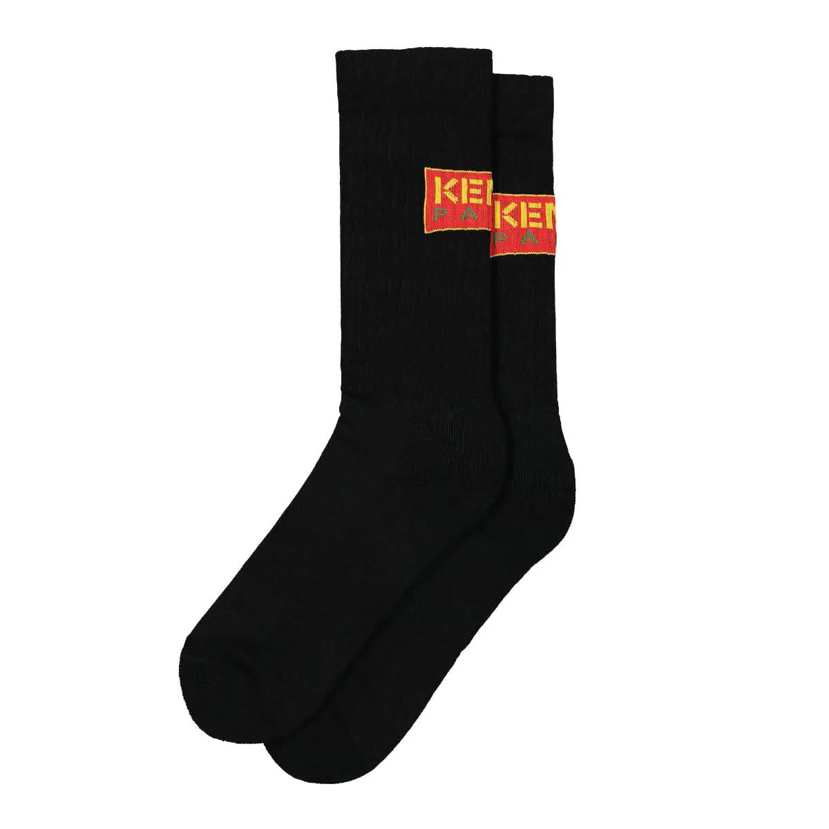 Logo Embroidered Patch Socks