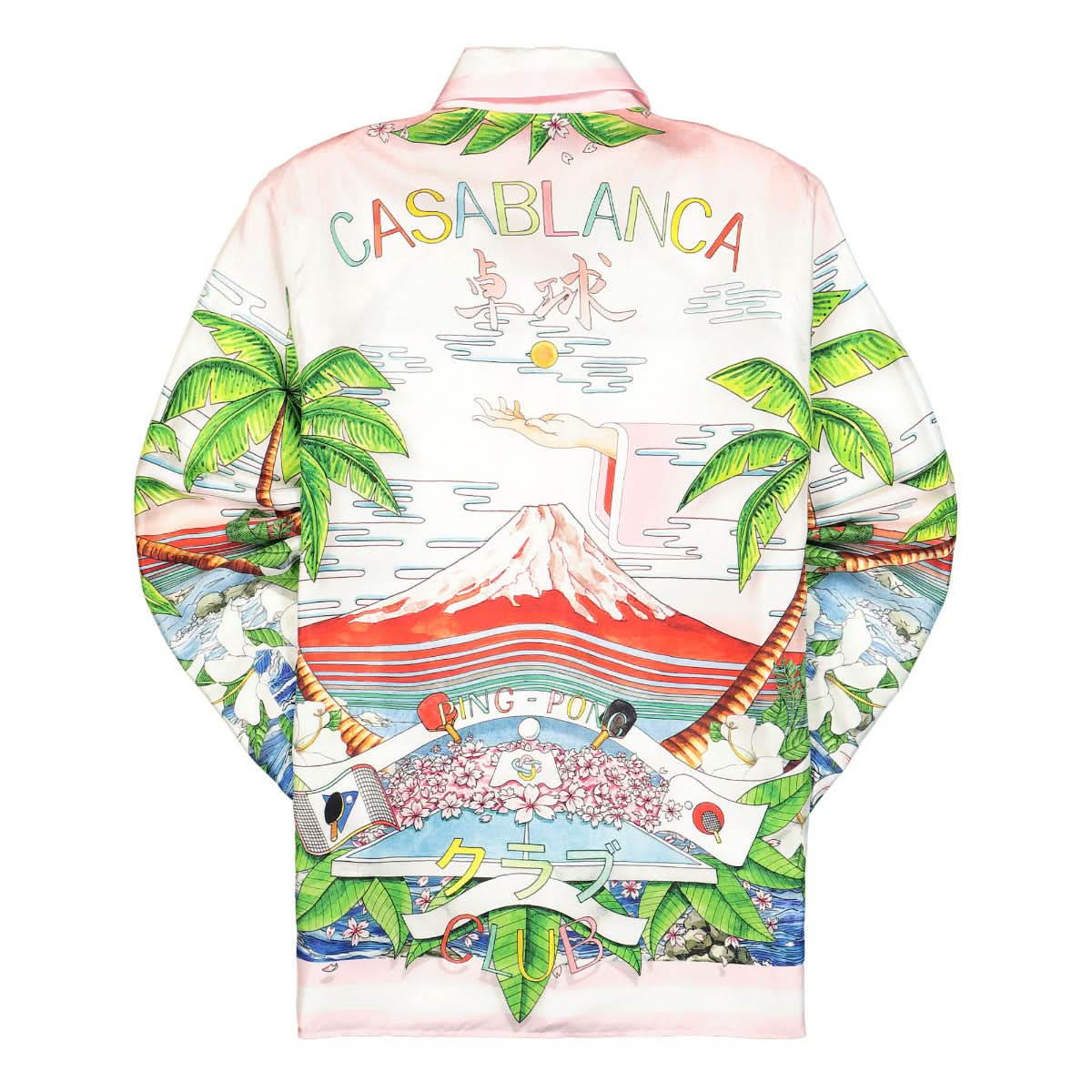 Long Sleeve Silk Shirt - Image 2