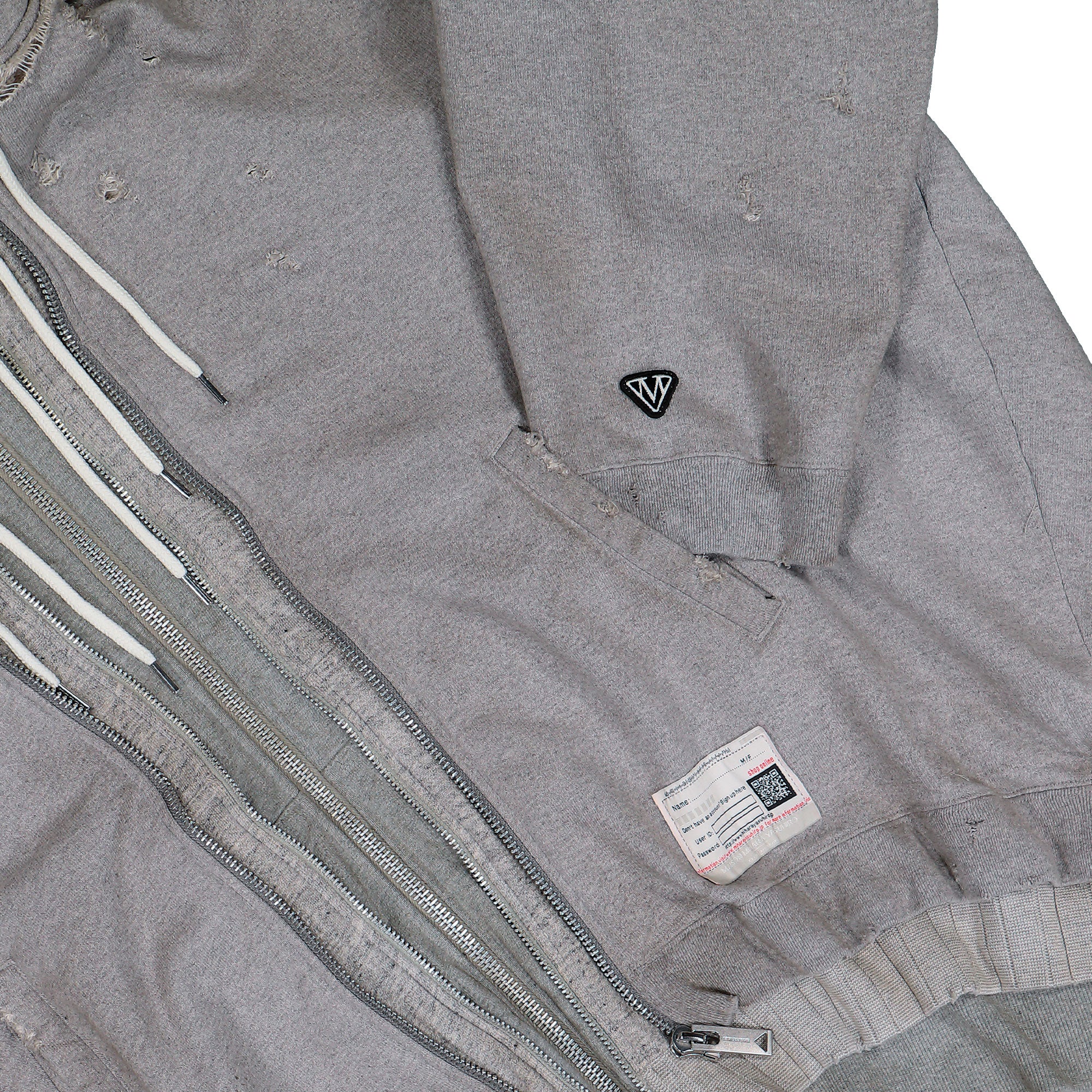 Triple Layered Zip-Up Hoodie - Image 4