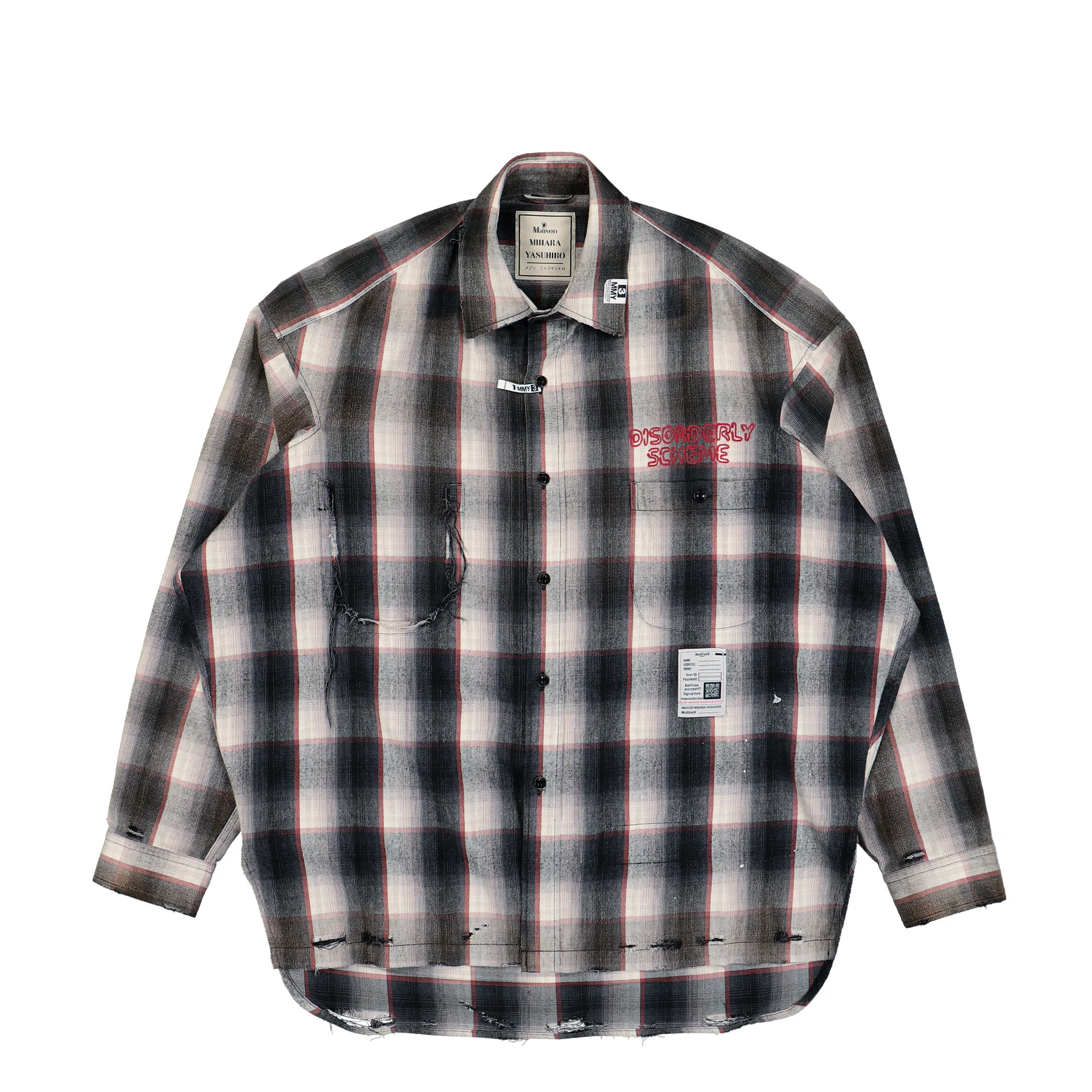 Vintage Like Check L/S Shirts