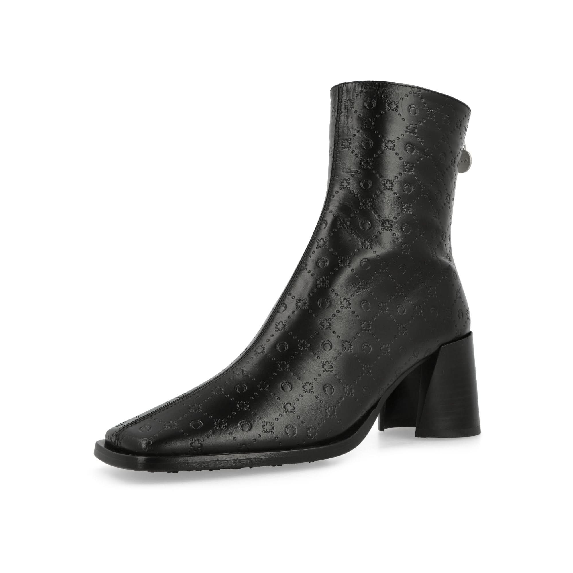Embossed Leather MS Boots - Image 4