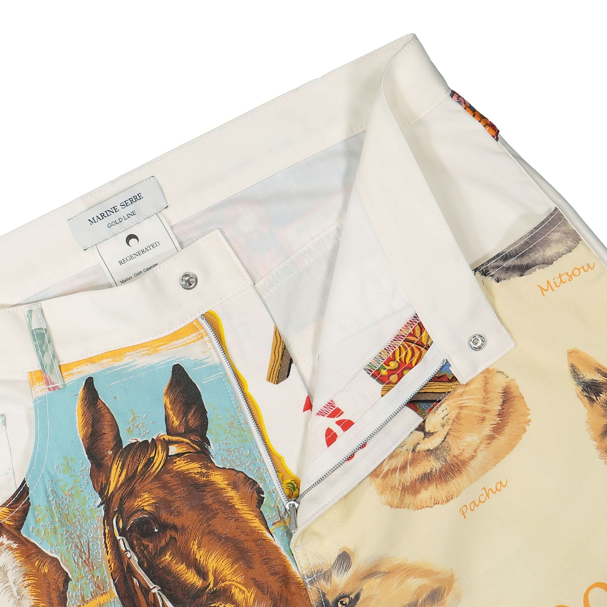 Household Linen Calendar Straight Leg Pants - Image 14