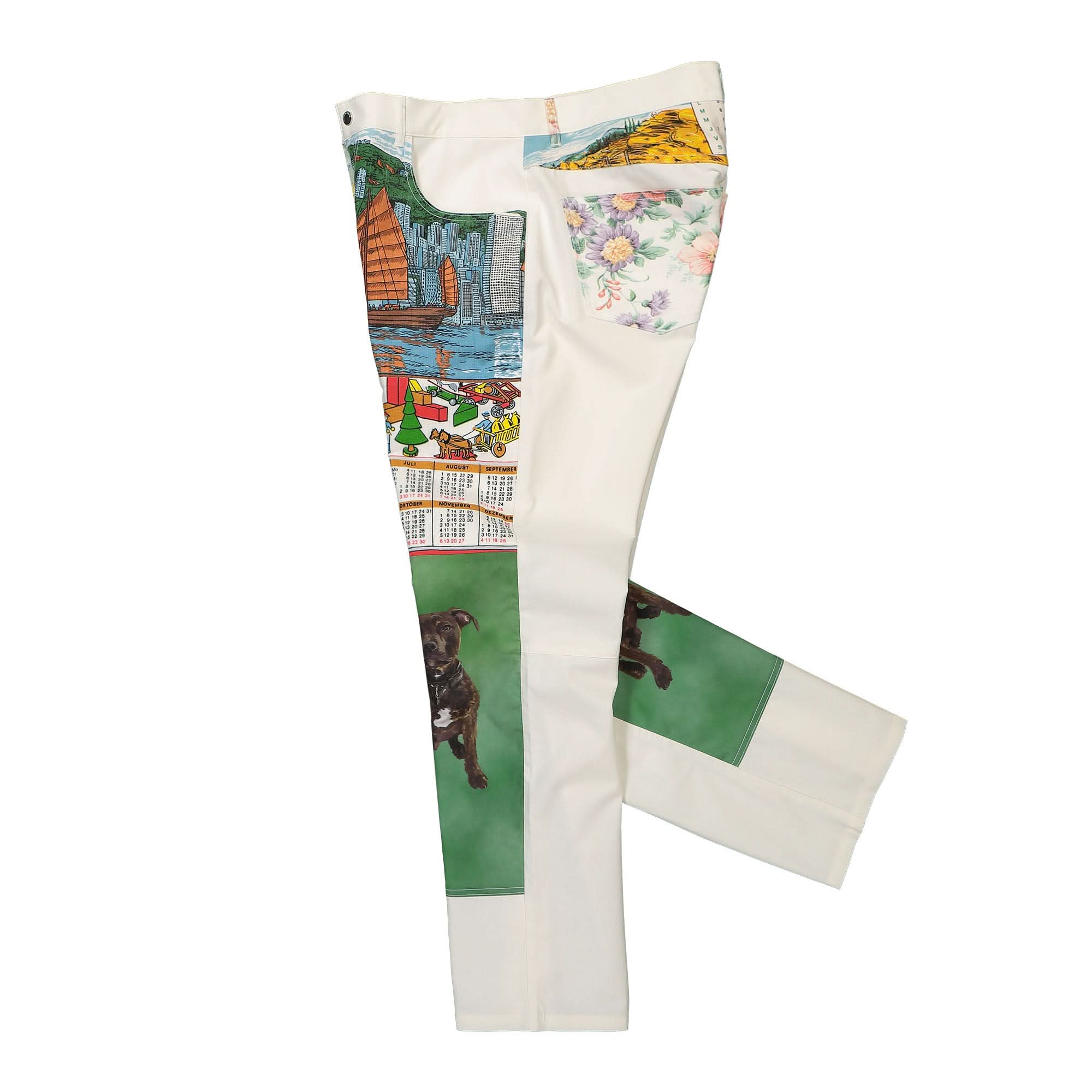 Household Linen Calendar Straight Leg Pants - Image 18