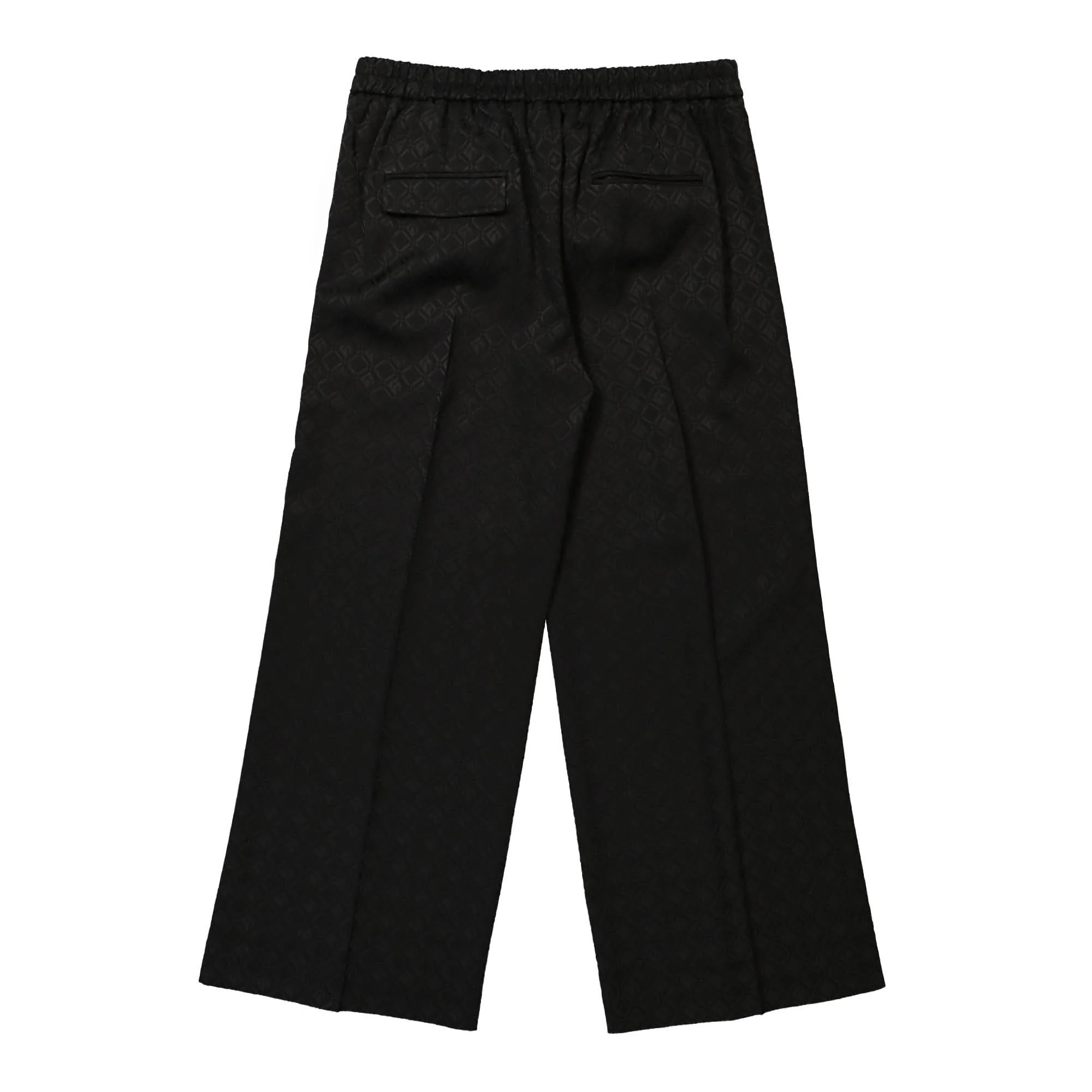 Moon Diamant Jacquard Wide Leg Pants - Image 2