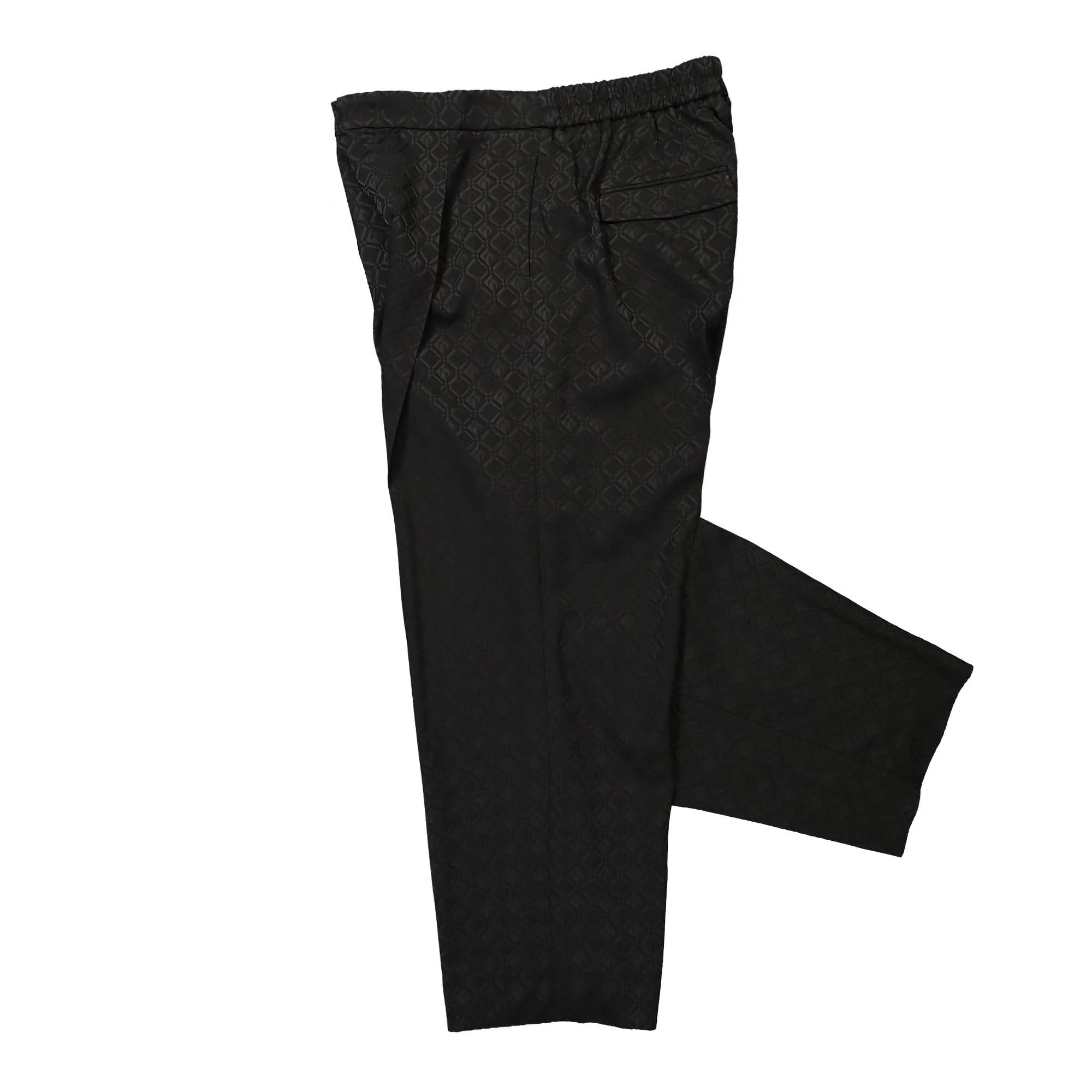 Moon Diamant Jacquard Wide Leg Pants - Image 3