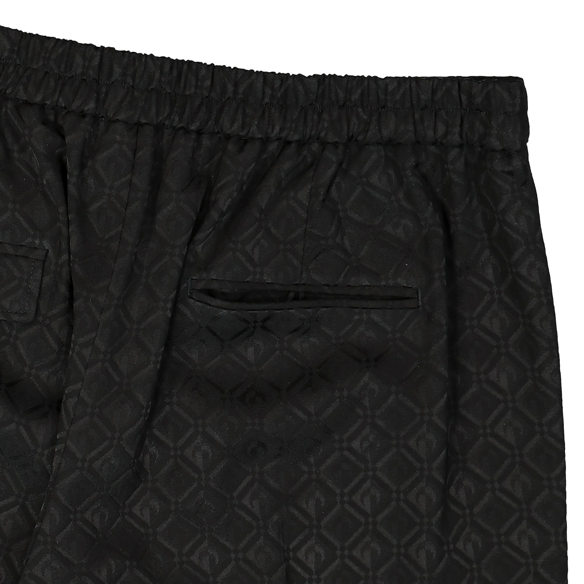 Moon Diamant Jacquard Wide Leg Pants - Image 5