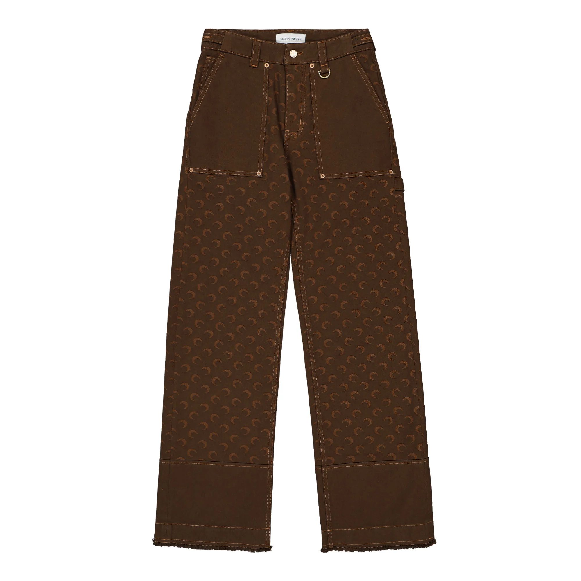 Moon Jacquard Twill Workwear Pants