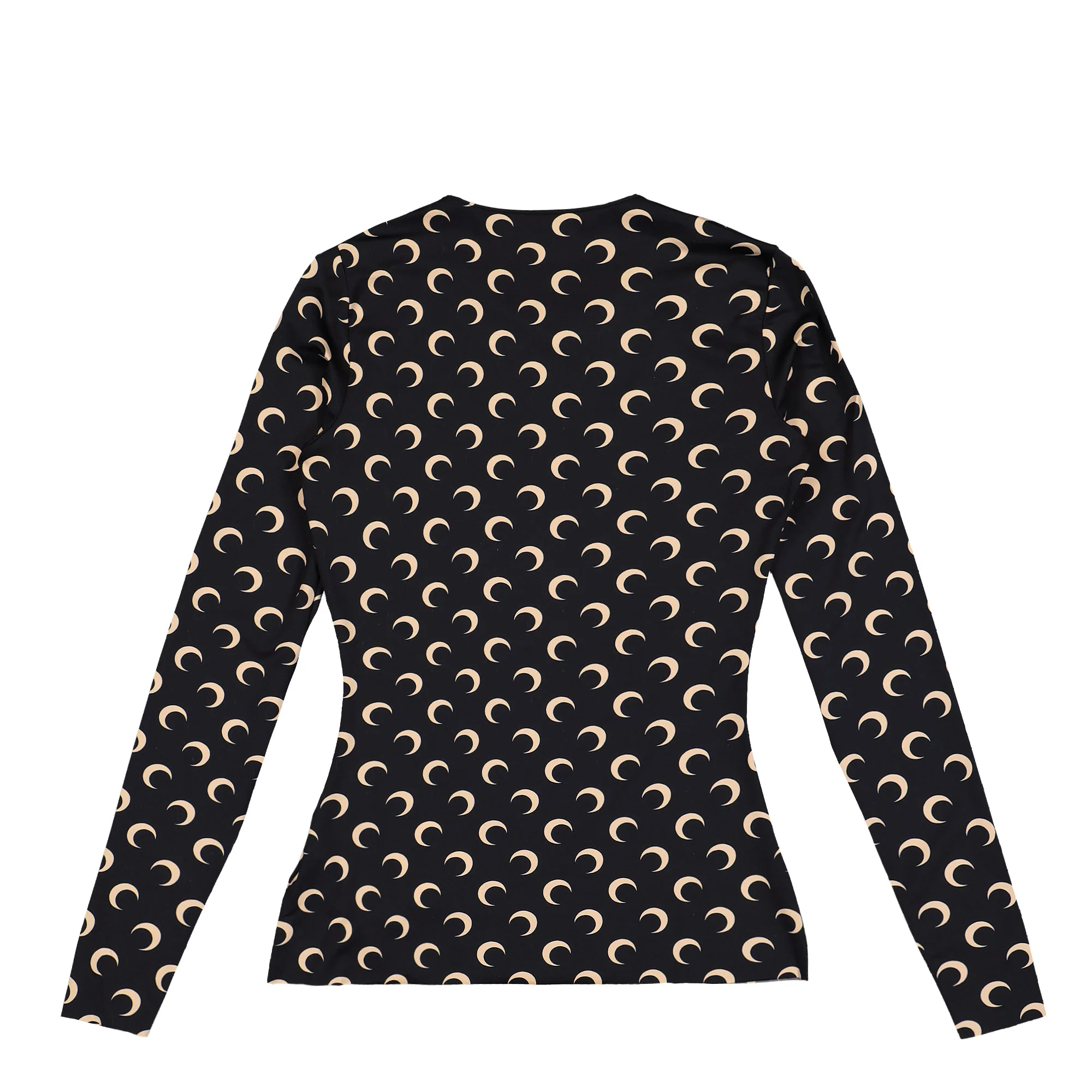 Moon Printed Jersey LS Crewneck Top - Image 2