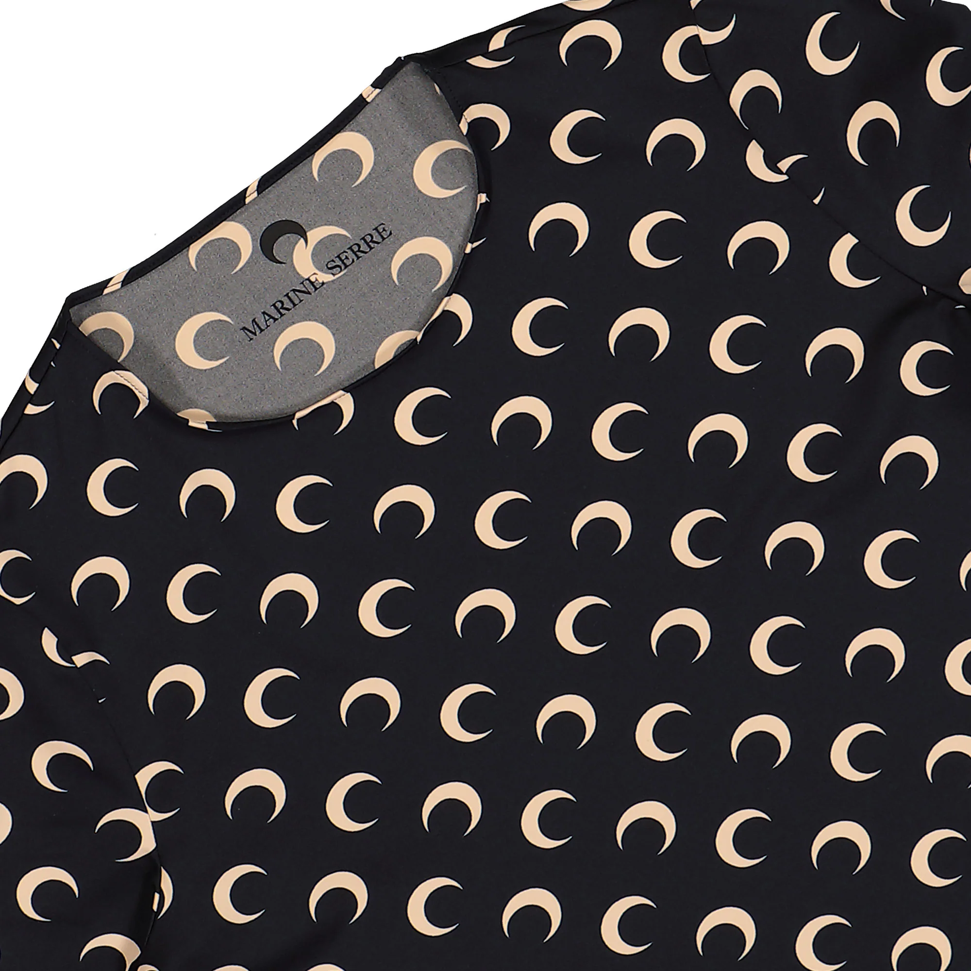 Moon Printed Jersey LS Crewneck Top - Image 3