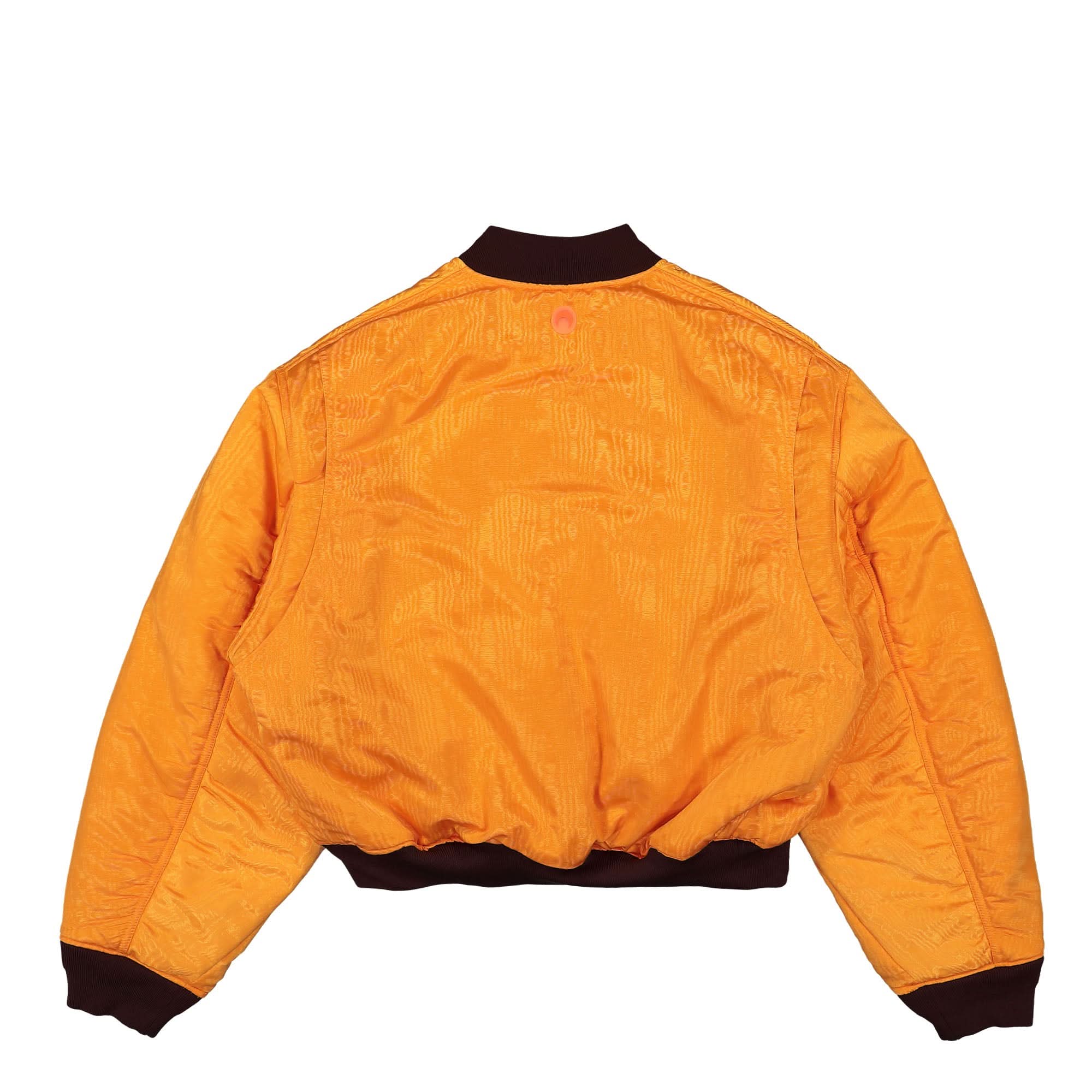 Regenerated Reversible Moire Bomber Jacket - Image 7