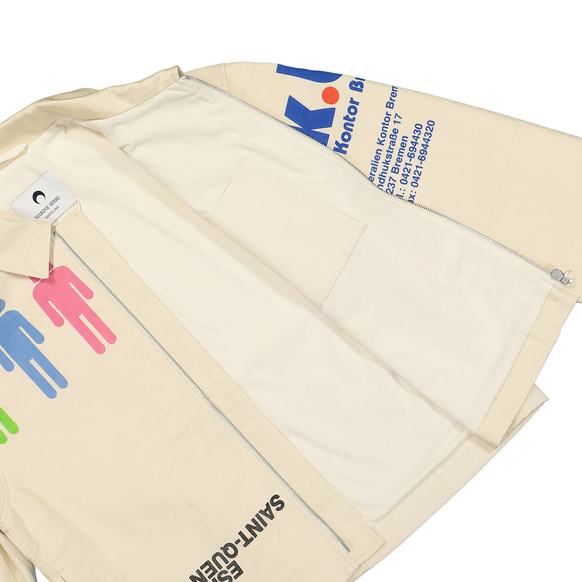 Regenerated Tote Bags Harrington Jacket - Image 4